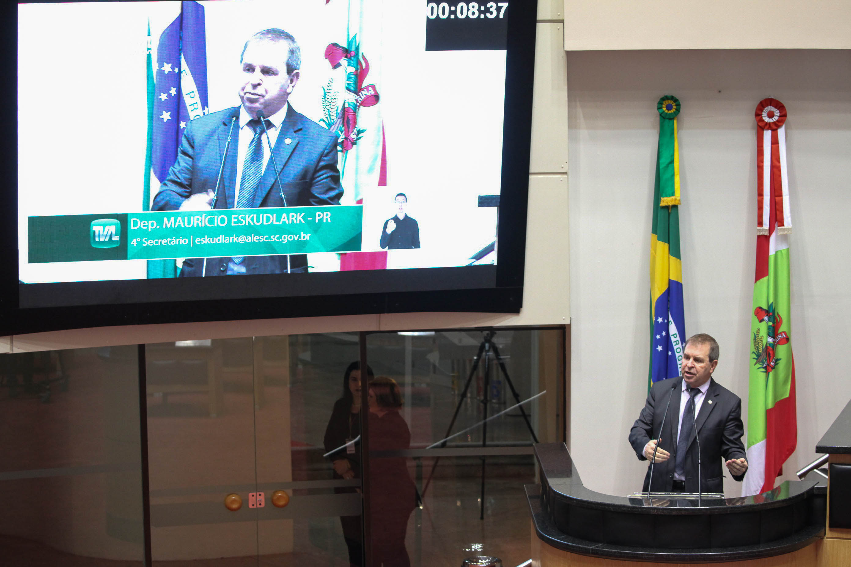 Deputado Mauricio Skudlark (PR). Sessão Ordinária.