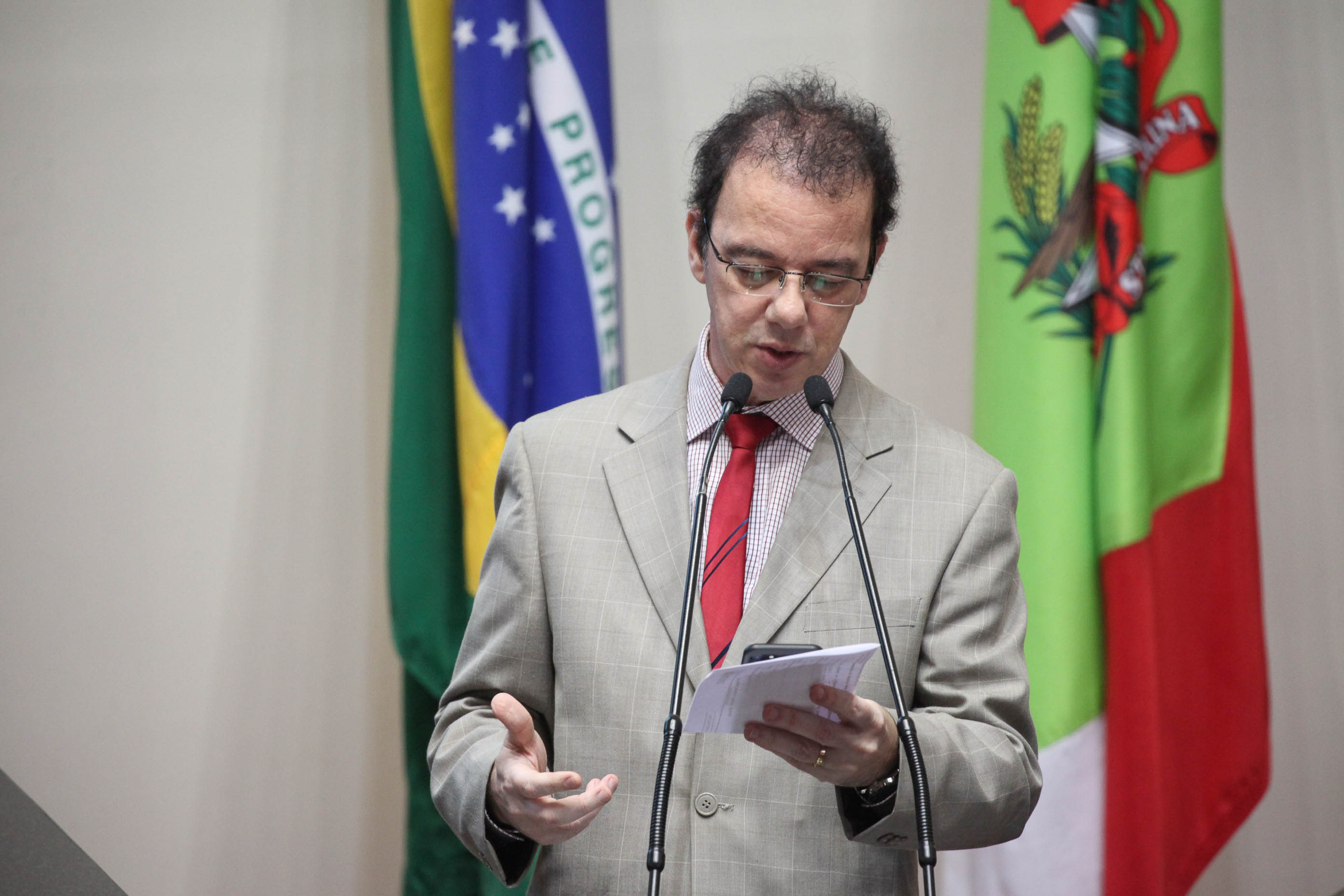 Deputado Ismael dos Santos (PSD). Sessão Ordinária.