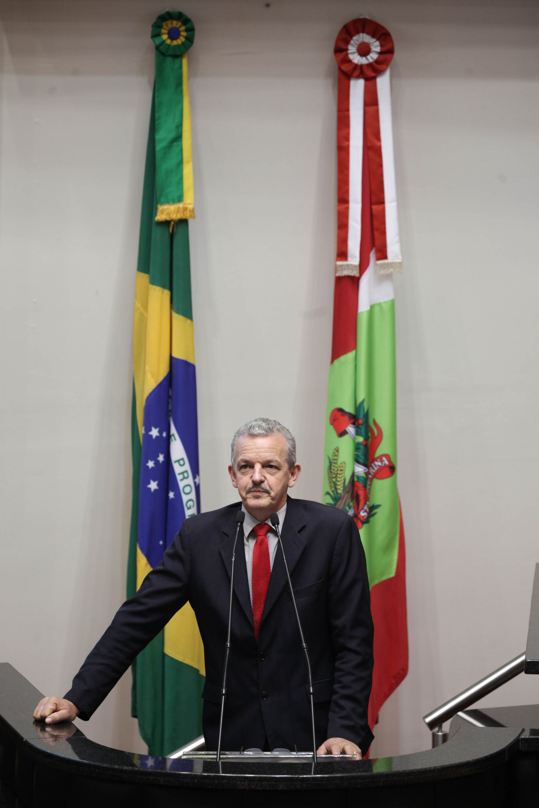 Deputado Dirceu Dresch (PT). Sessão Ordinária. Foto: Karina Ferreira / Agência AL