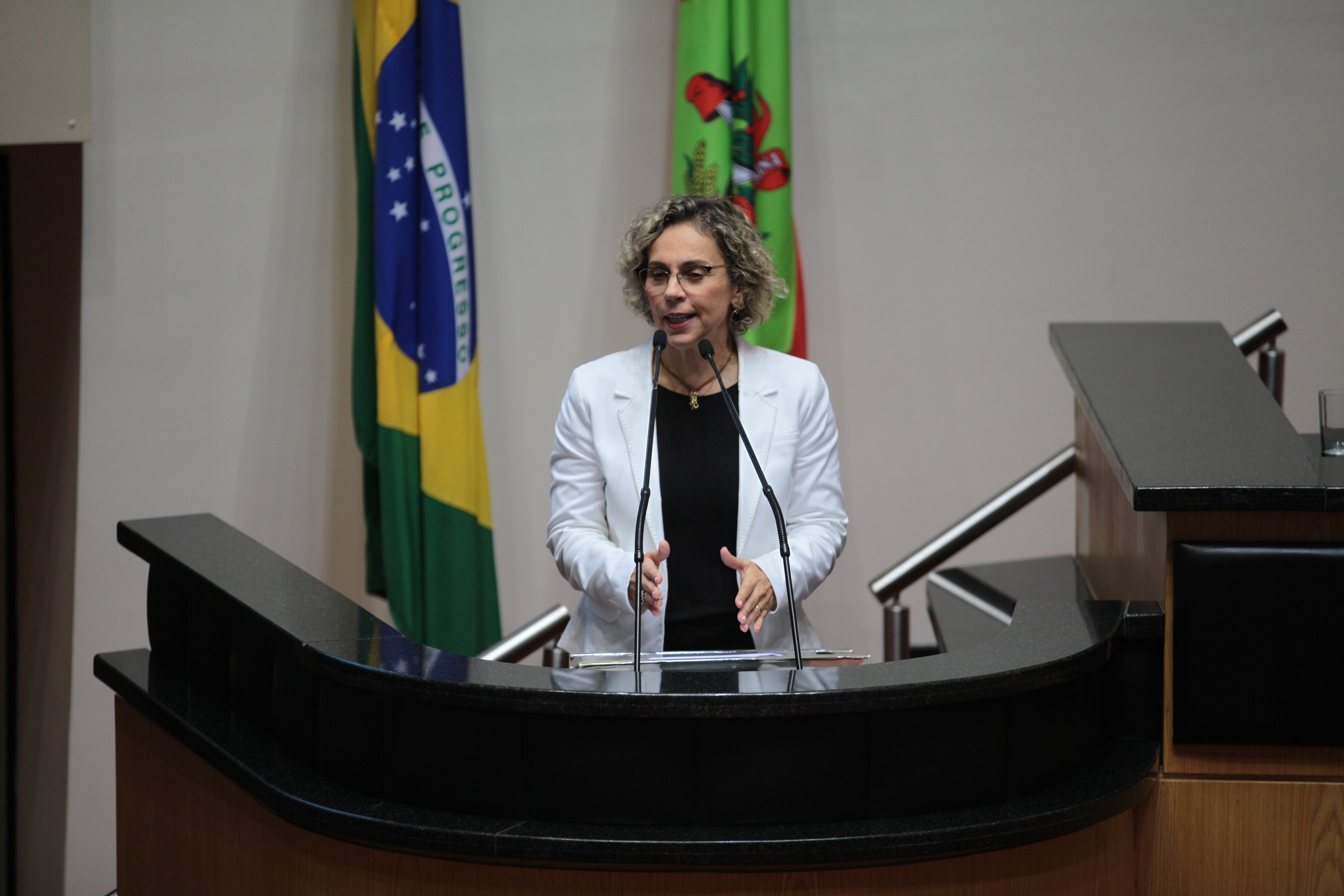 Sessão Ordinária. Deputada Ana Paula Lima (PT) Foto: Solon Soares / Agência AL