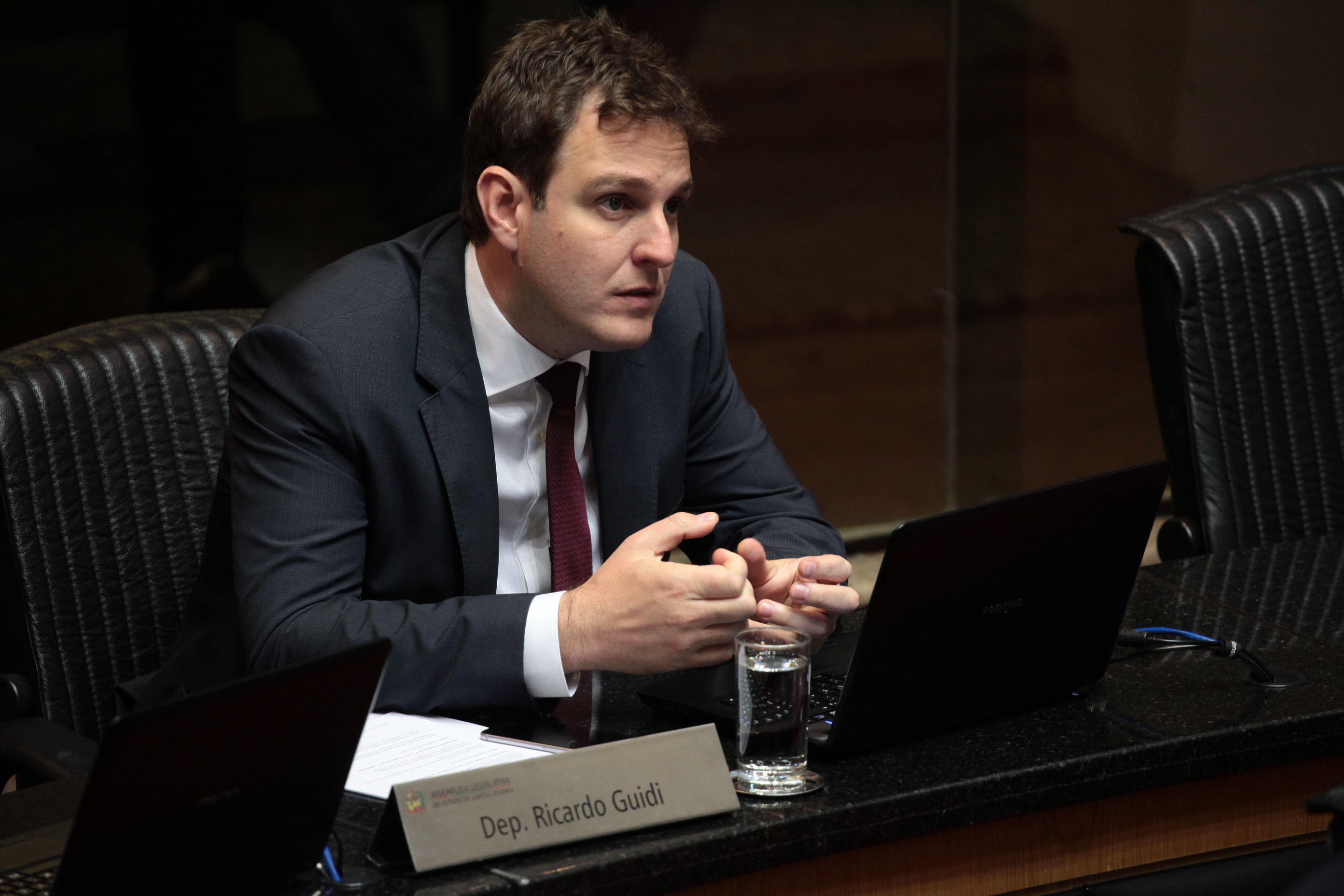 Sessão Ordinária. Deputado Ricardo Guidi (PSD) - Foto: Miriam Zomer / Agência AL