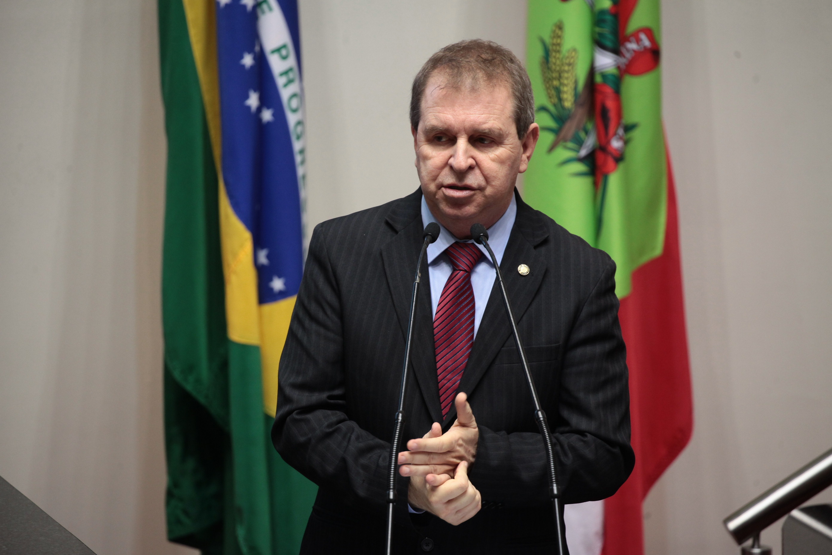 Sessão Ordinária. Deputado Maurício Eskudlark (PR)  - Foto: Miriam Zomer / Agência AL