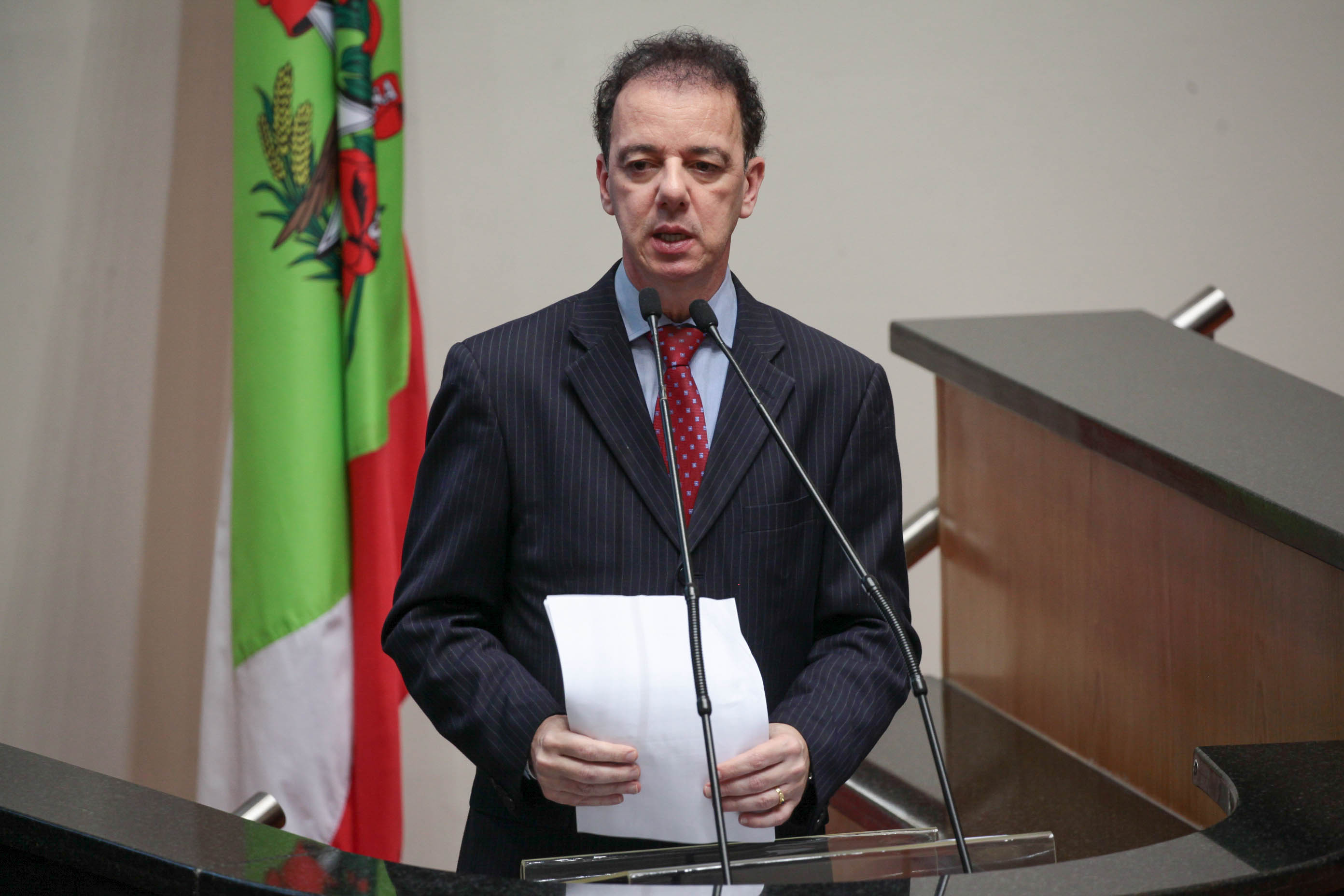 Deputado Ismael dos Santos (PSD). Sessão Ordinária. Foto: Karina Ferreira / Agência AL