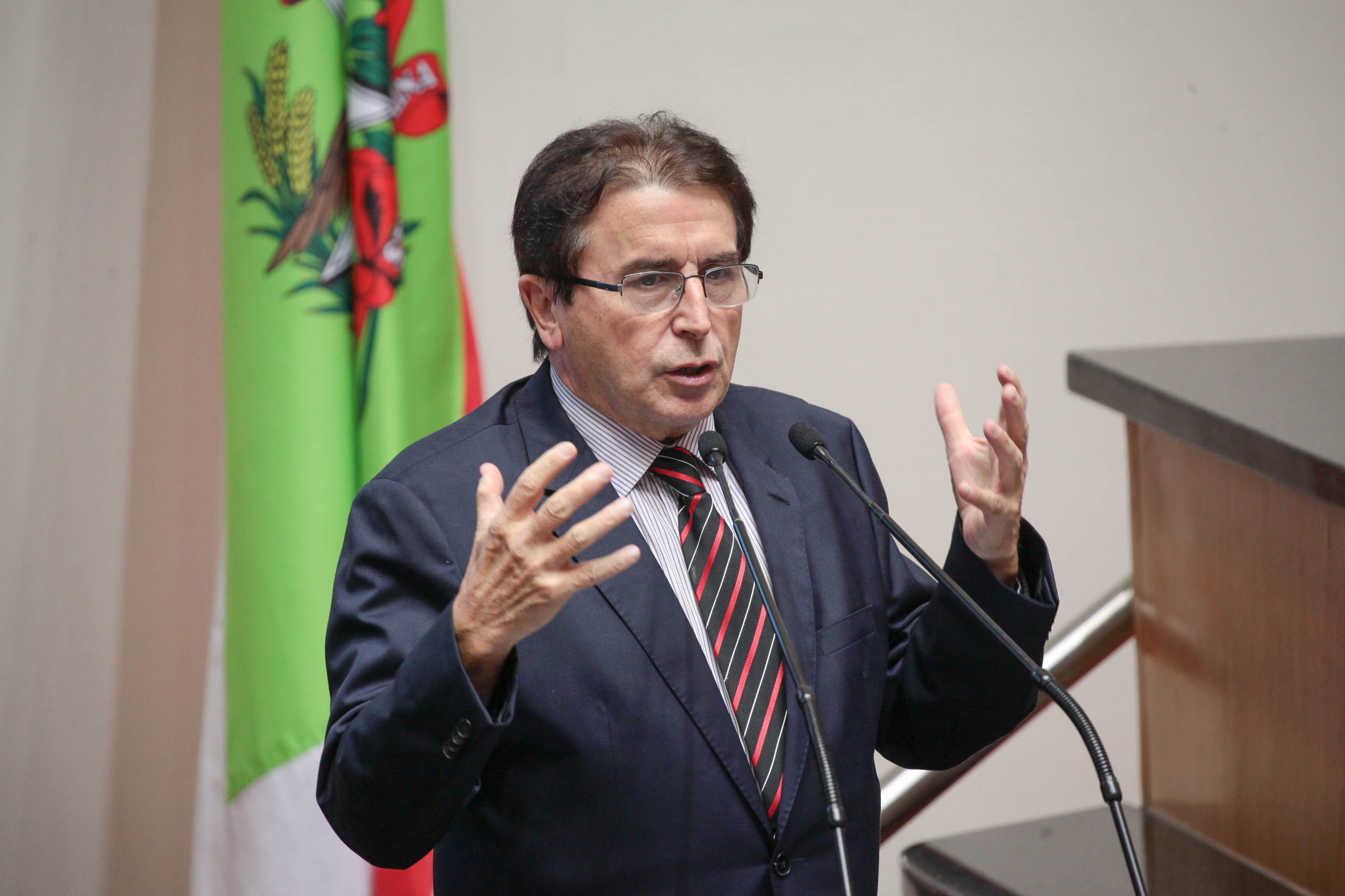 Deputado Antônio Aguiar (PMDB). Sessão Ordinária. Foto: Karina Ferreira / Agência AL