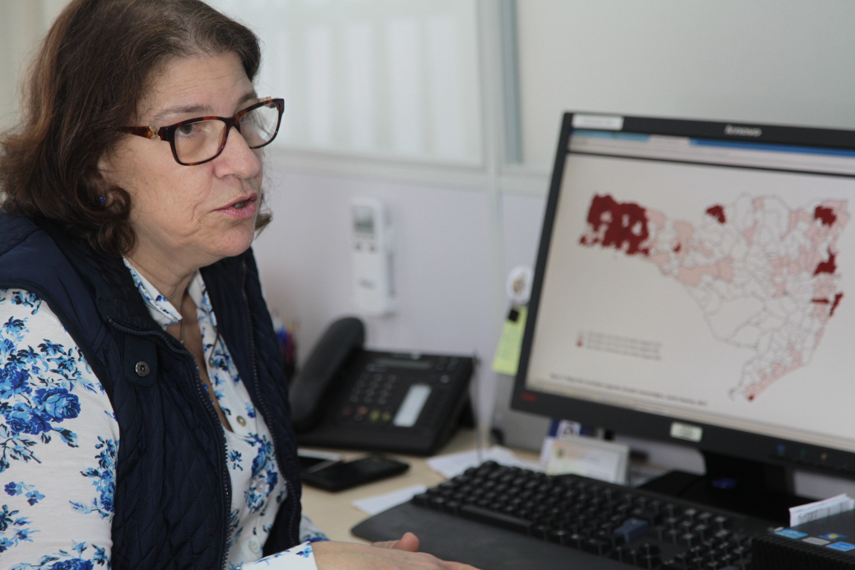 Suzana Veccer, gerente de Zoonoses da Dive.