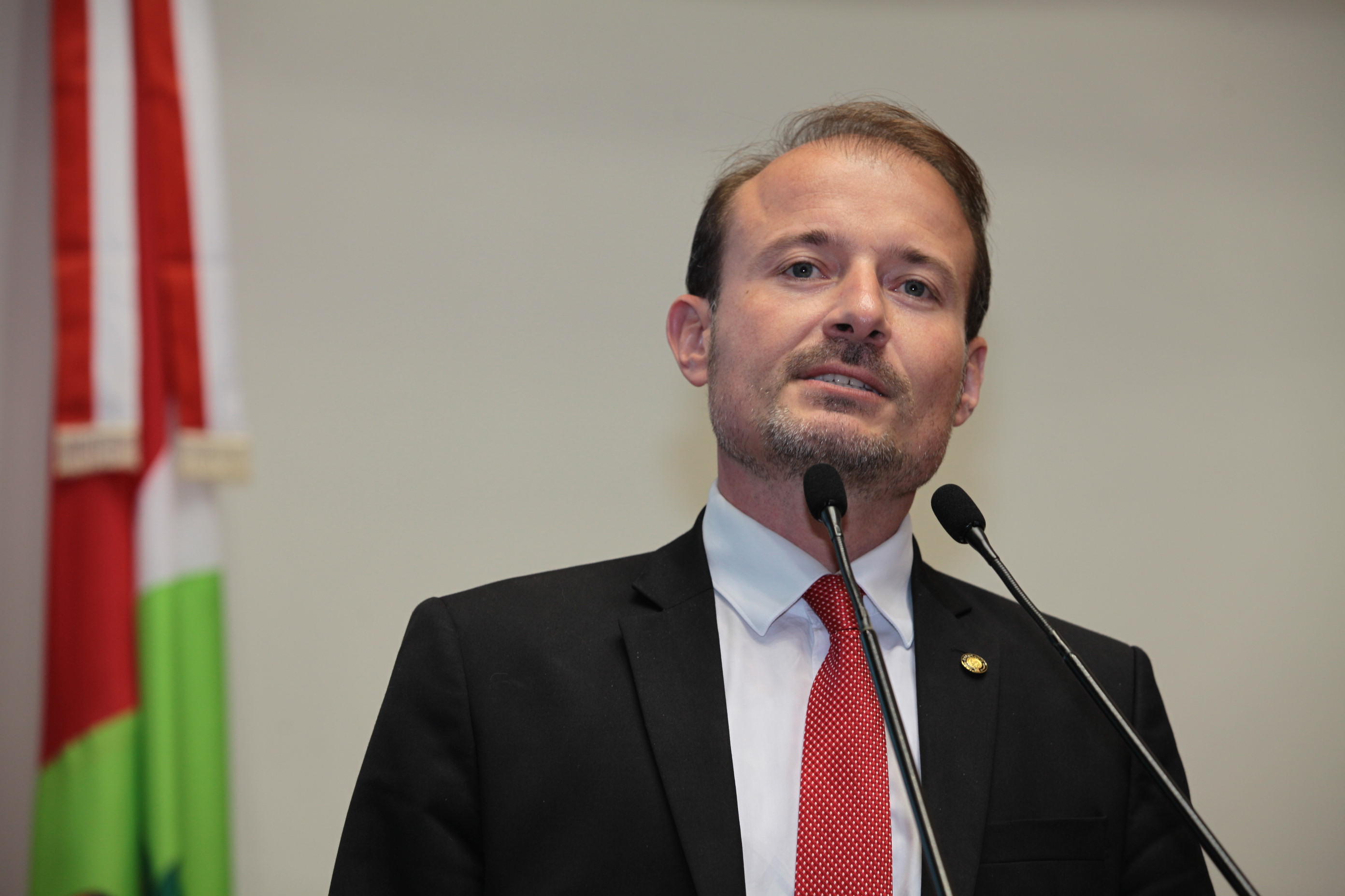 Sessão Plenária.Deputado Gabriel Ribeiro (PSD). Foto: Solon Soares / Agência AL