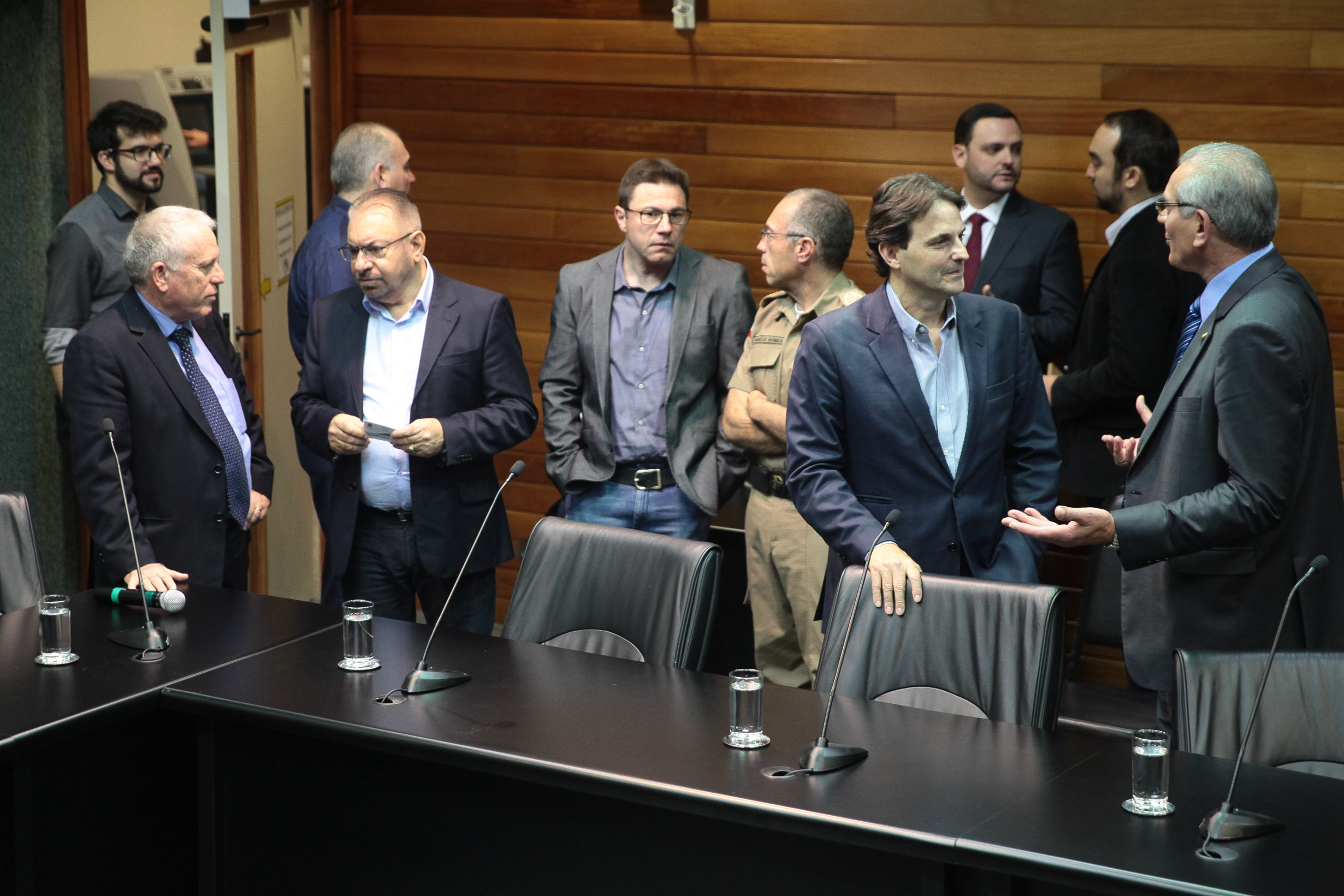 Visita do Cônsul Geral de Israel.