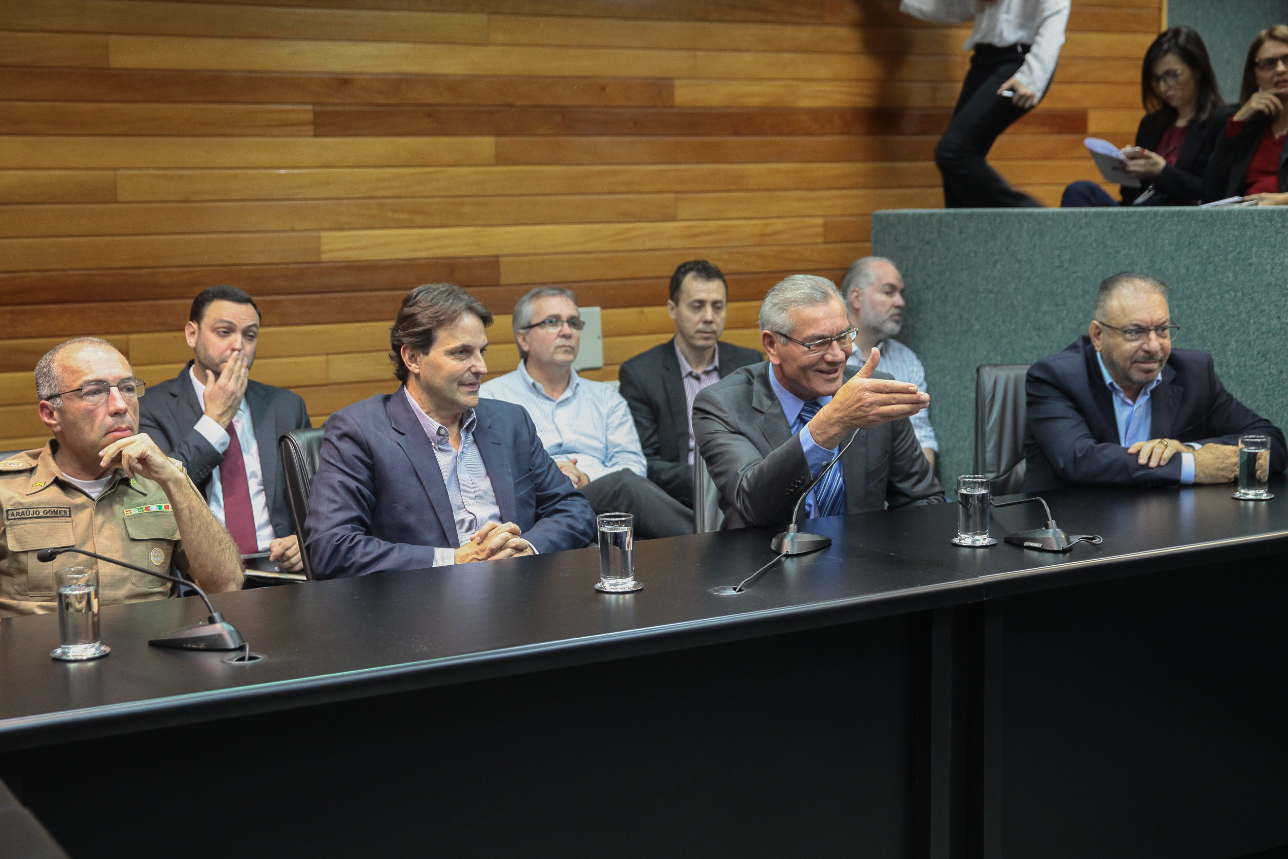 Visita do Cônsul Geral de Israel.