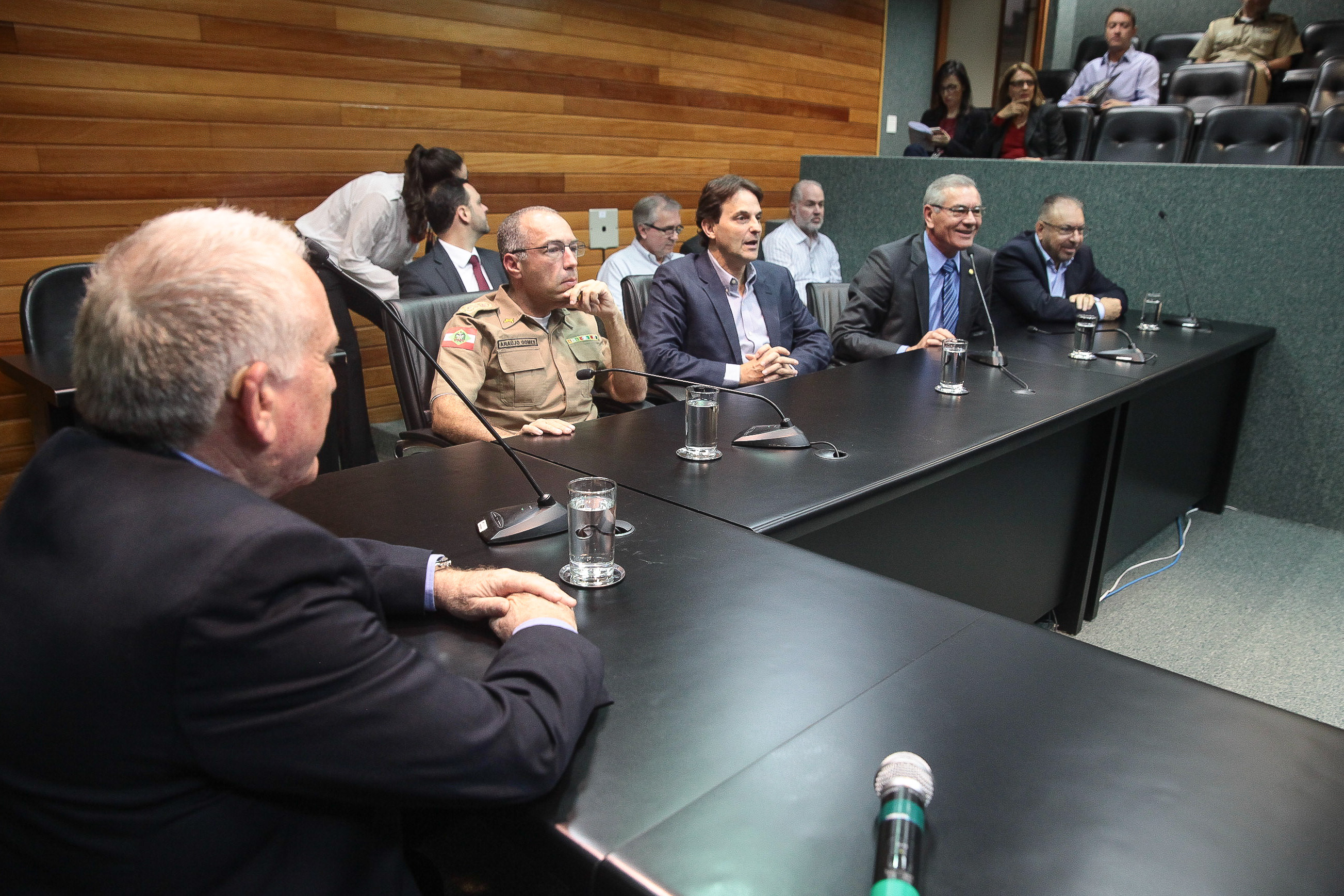 Visita do Cônsul Geral de Israel.