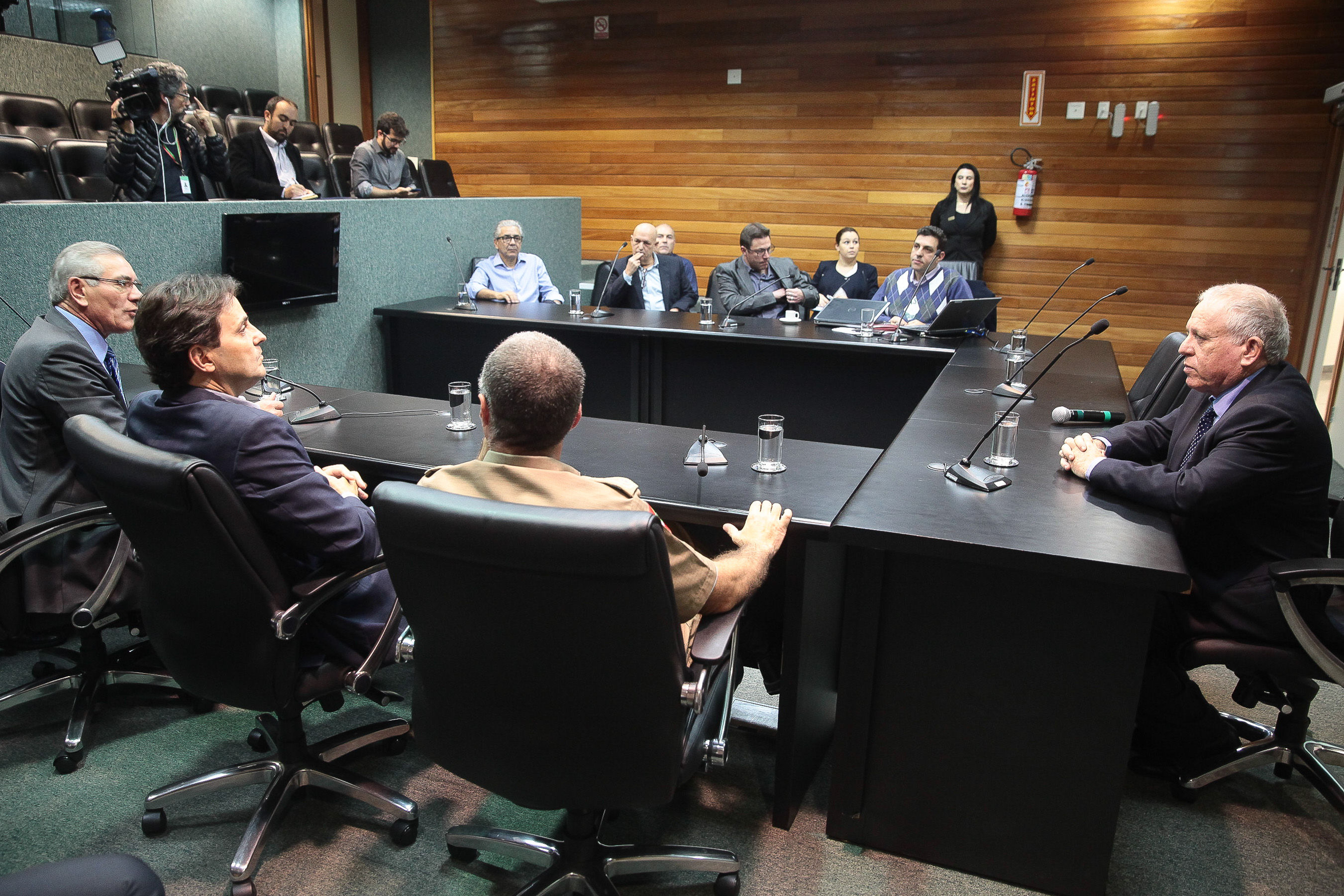 Visita do Cônsul Geral de Israel.