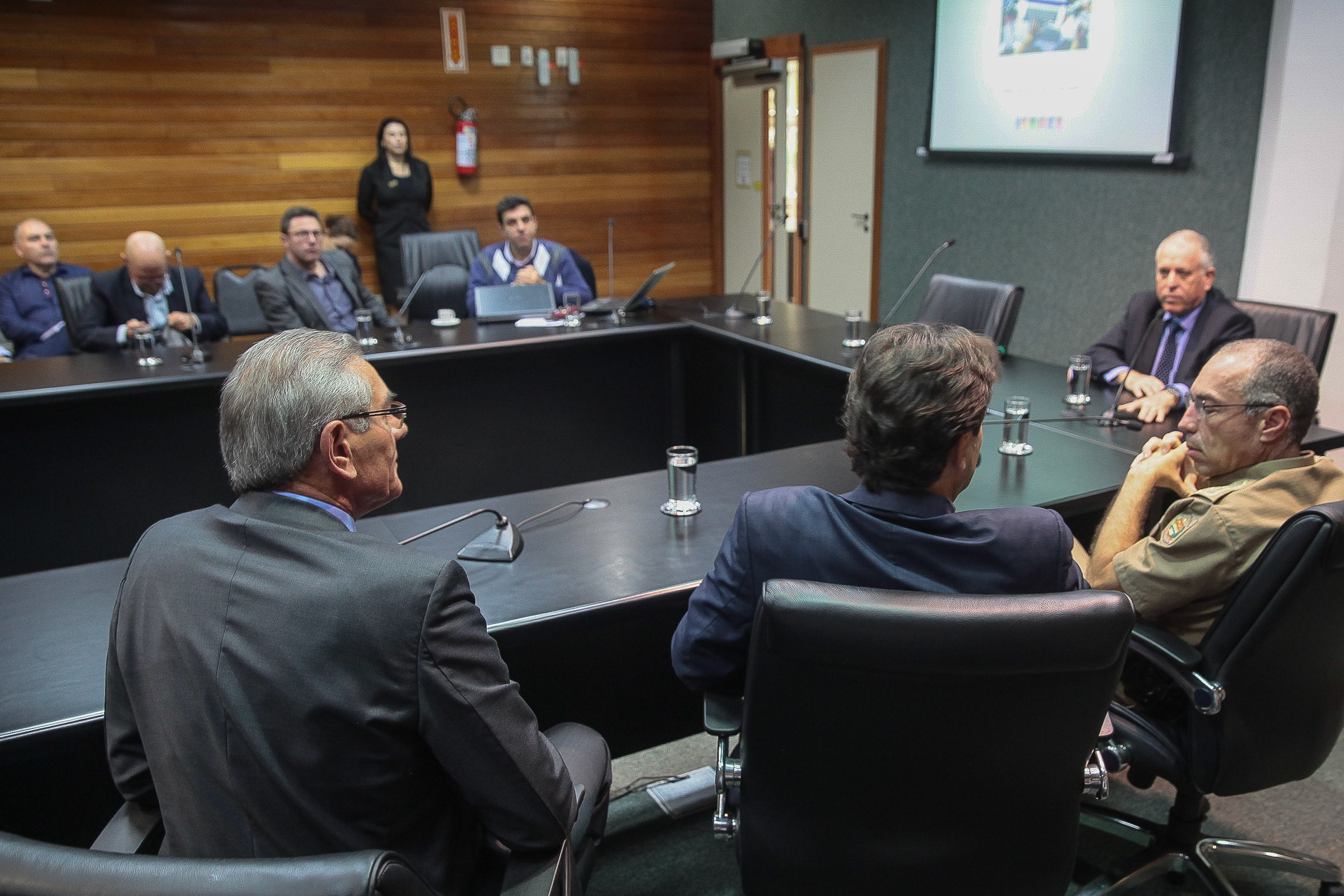 Visita do Cônsul Geral de Israel.