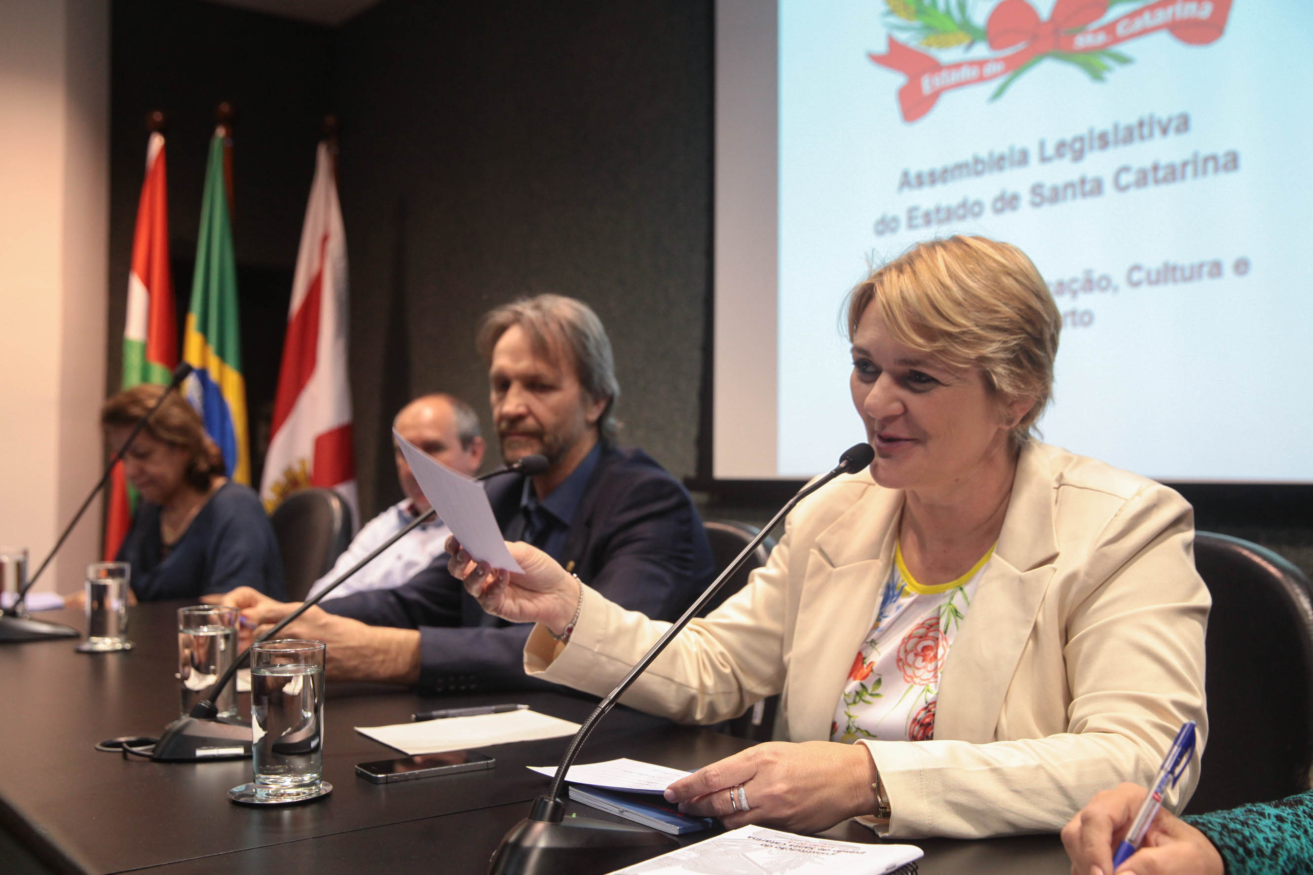 Audiência Pública sobre o Transporte Escolar.