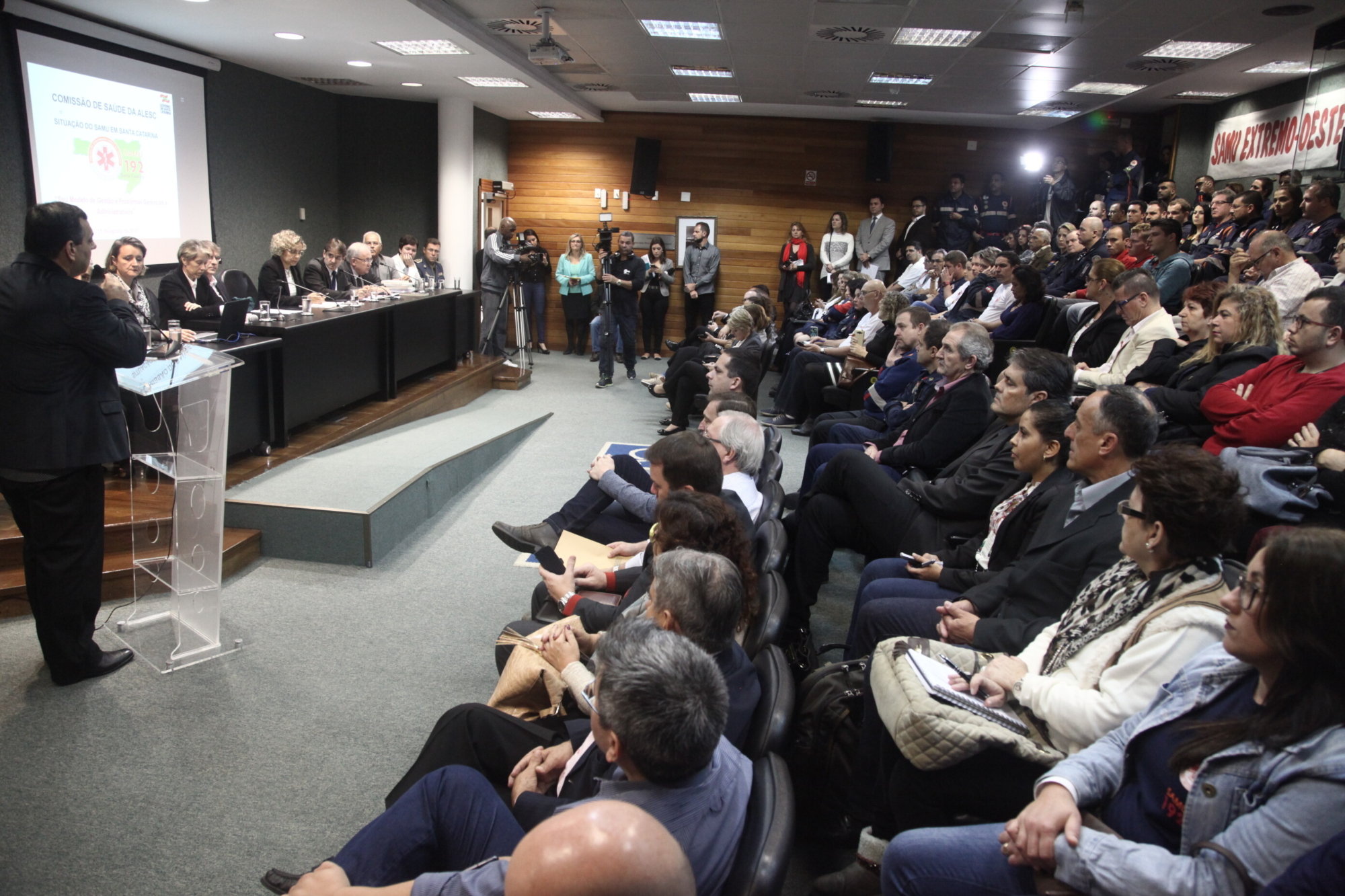 Audiência discute novo modelo de gestão para o Samu