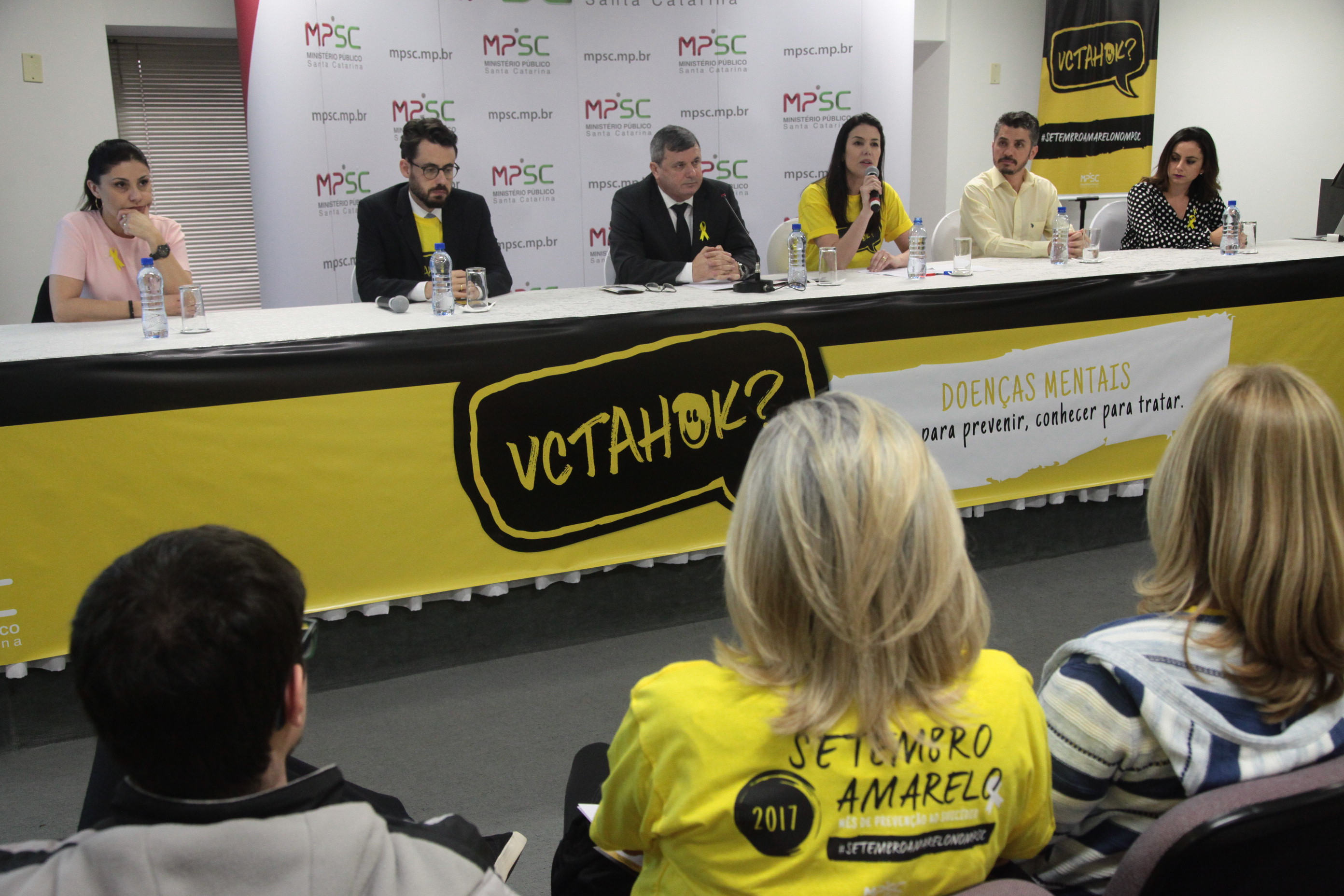 MPSC promove debate sobre causas e tratamentos para doenças mentais. 