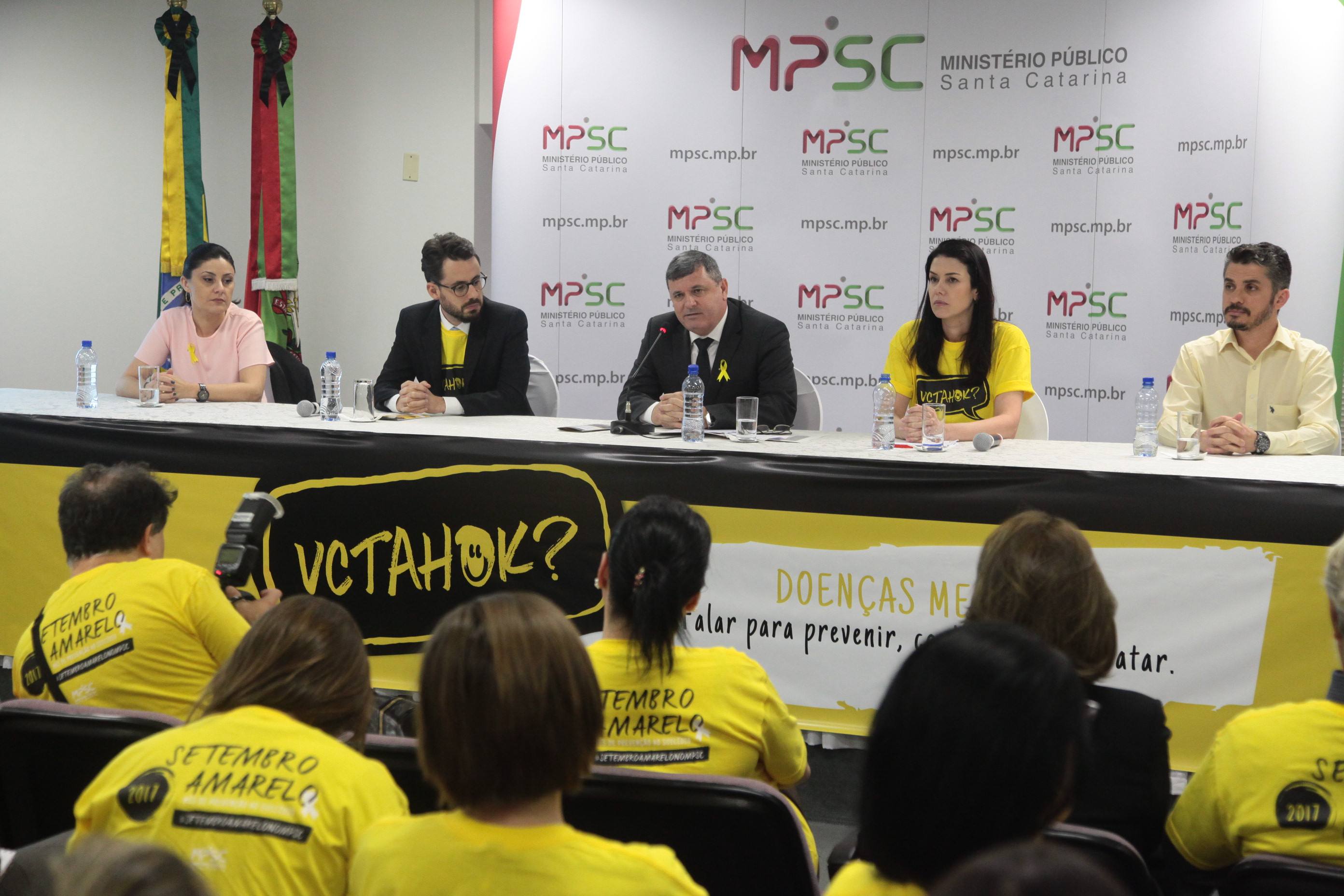MPSC promove debate sobre causas e tratamentos para doenças mentais. 