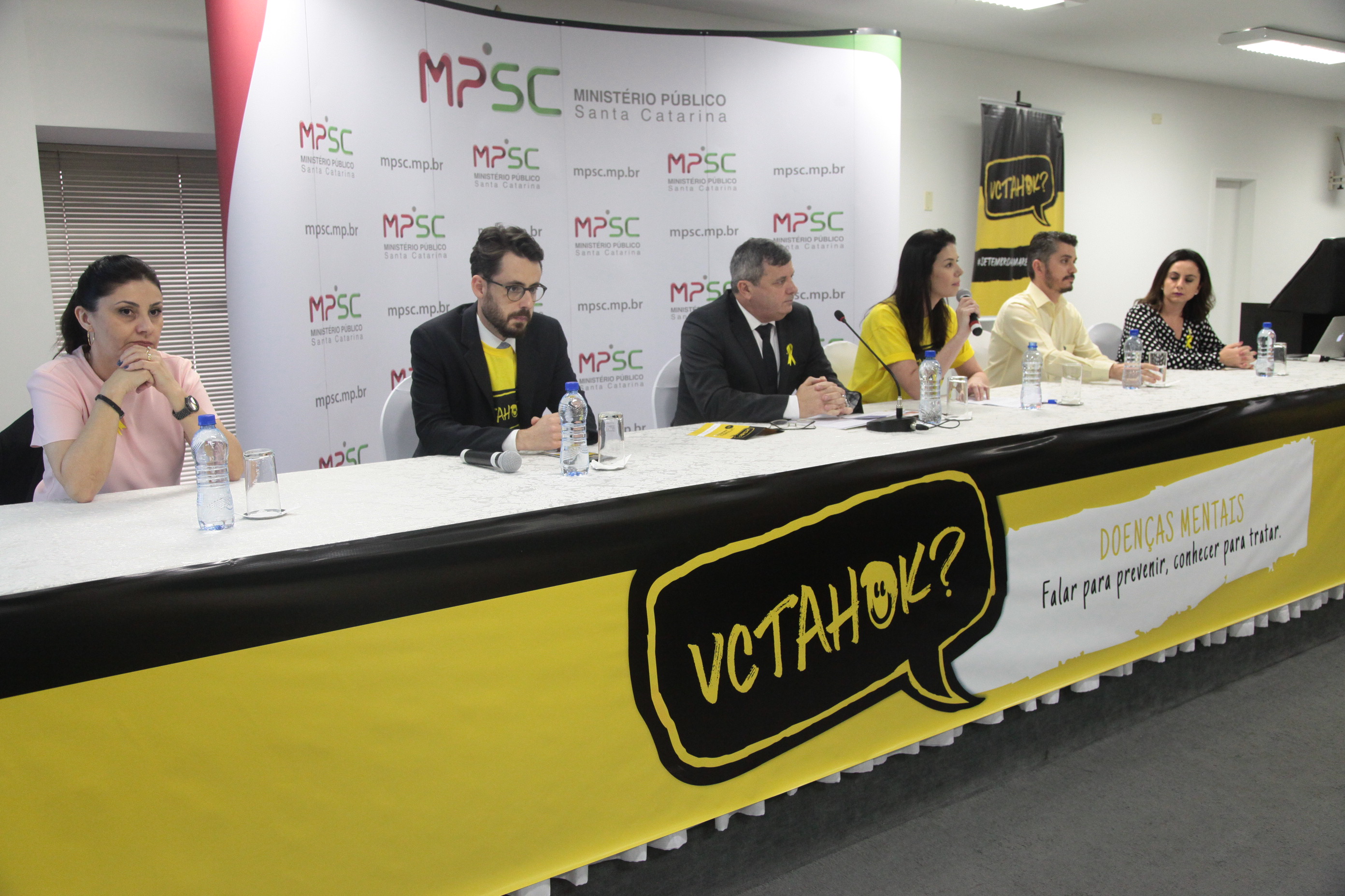 MPSC promove debate sobre causas e tratamentos para doenças mentais. 