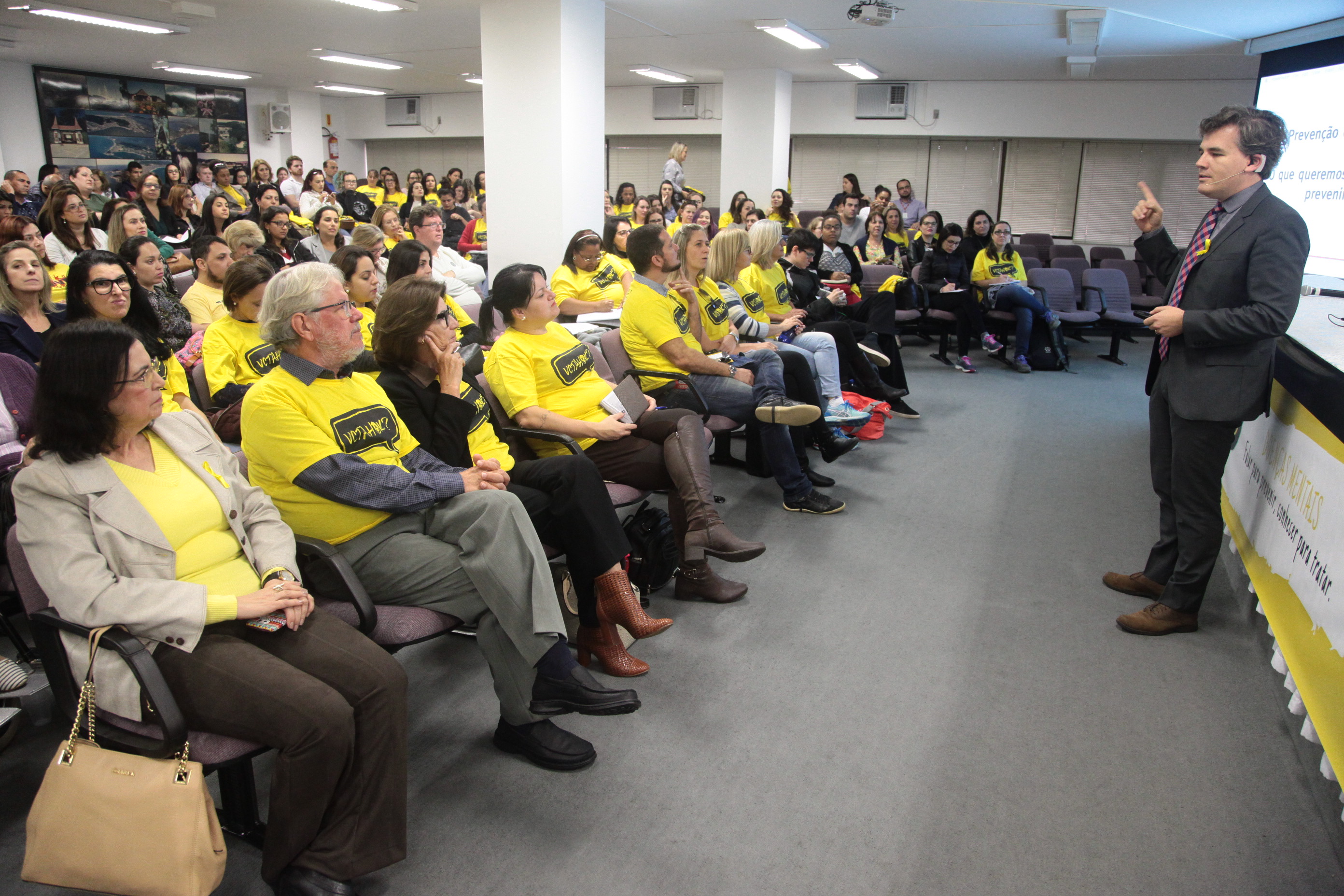 MPSC promove debate sobre causas e tratamentos para doenças mentais. 