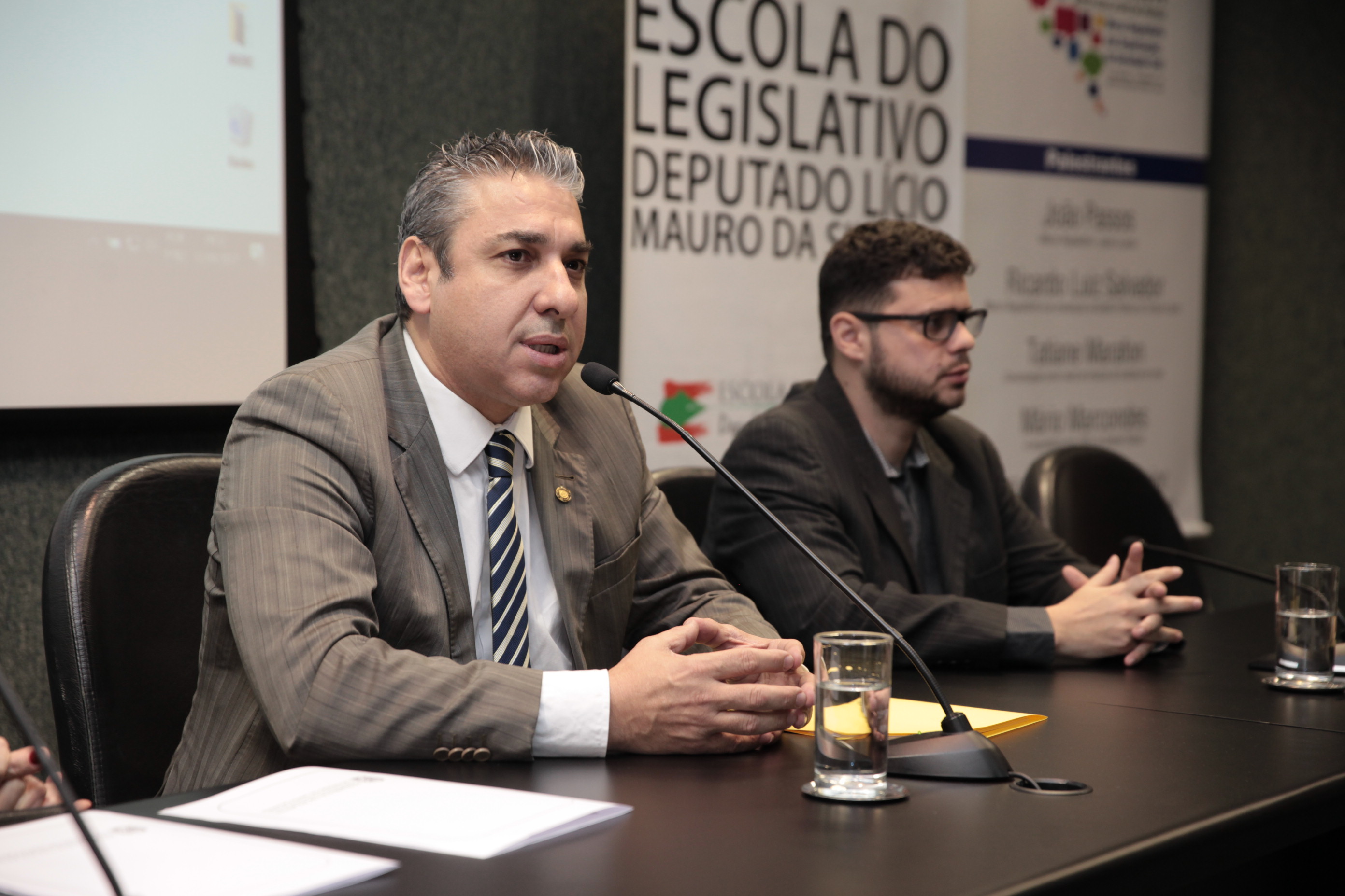 Deputado Mario Marcondes (PSDB). Seminário Sobre a Lei do Marco Regulatório.