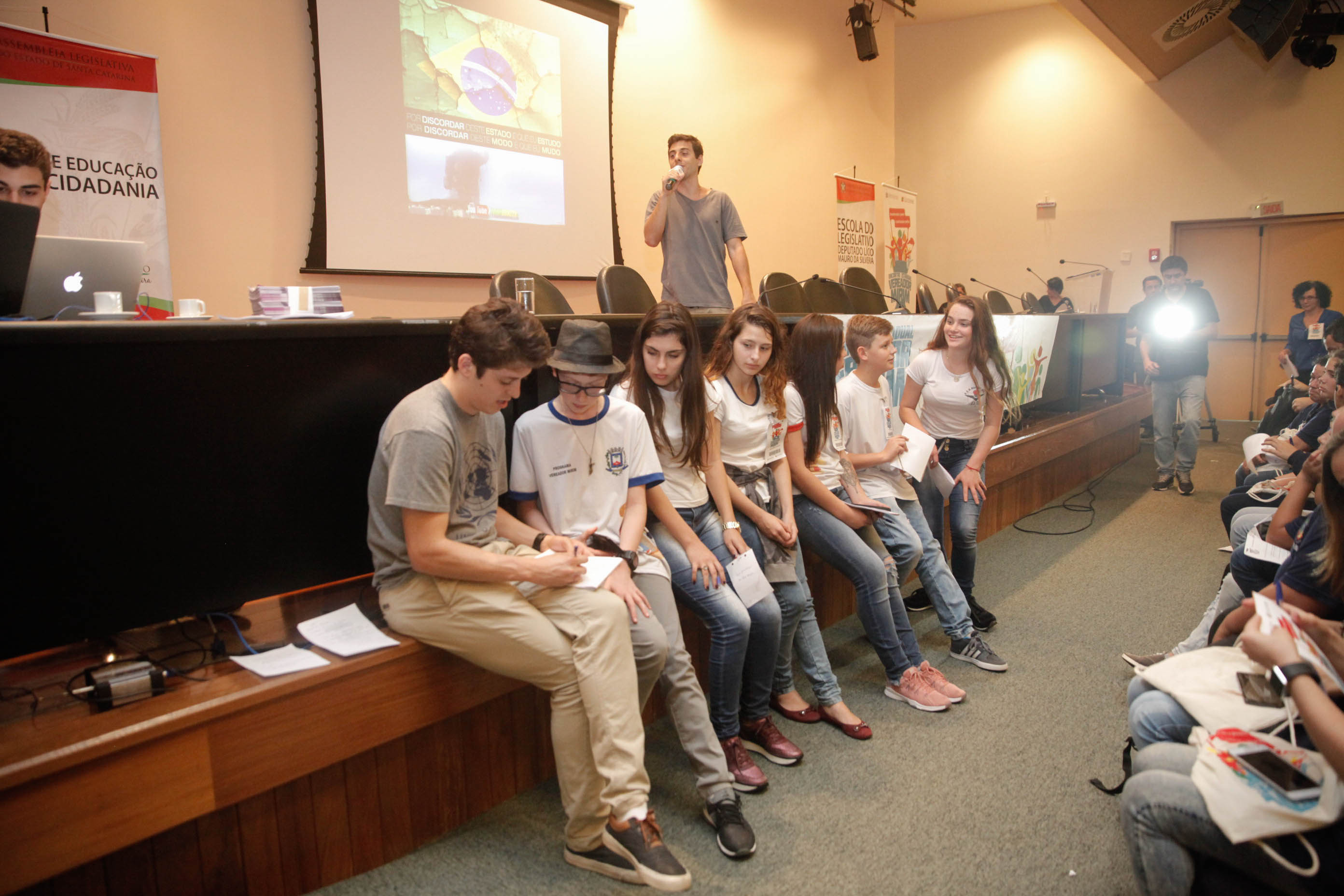 Encontro Estadual de Vereadores Mirins.