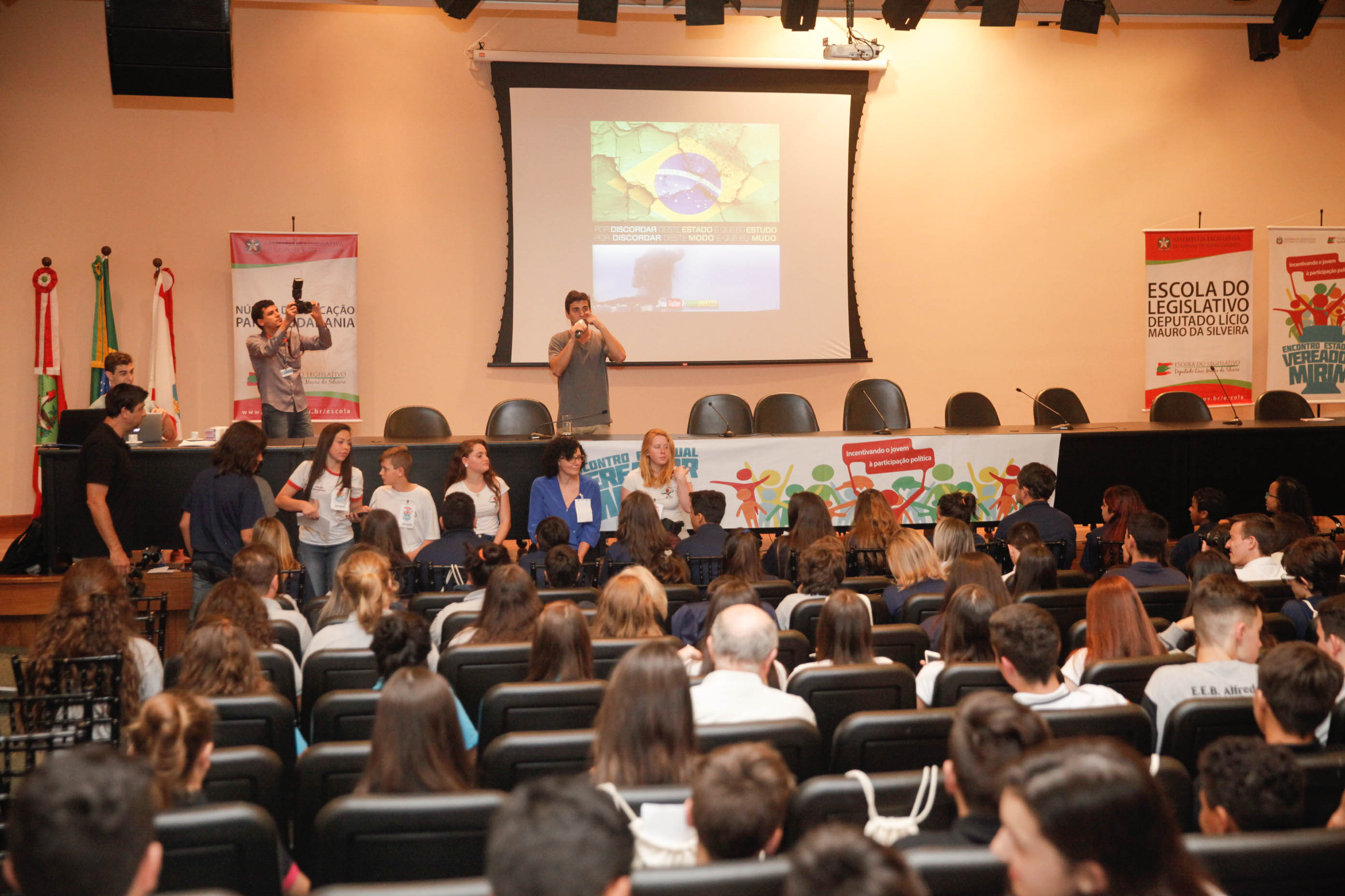 Encontro Estadual de Vereadores Mirins.