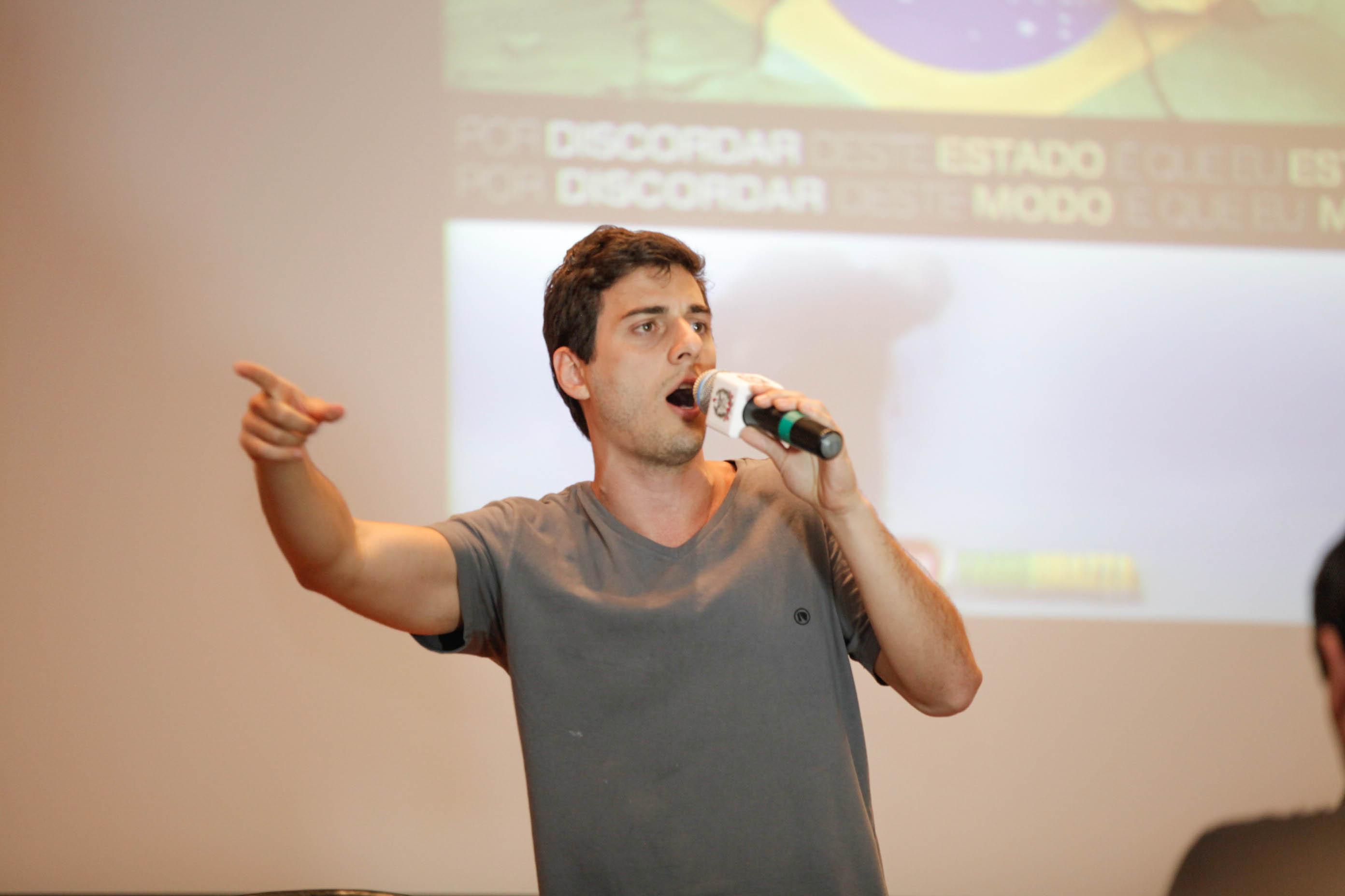 Fabio Brazza. Encontro Estadual de Vereadores Mirins.