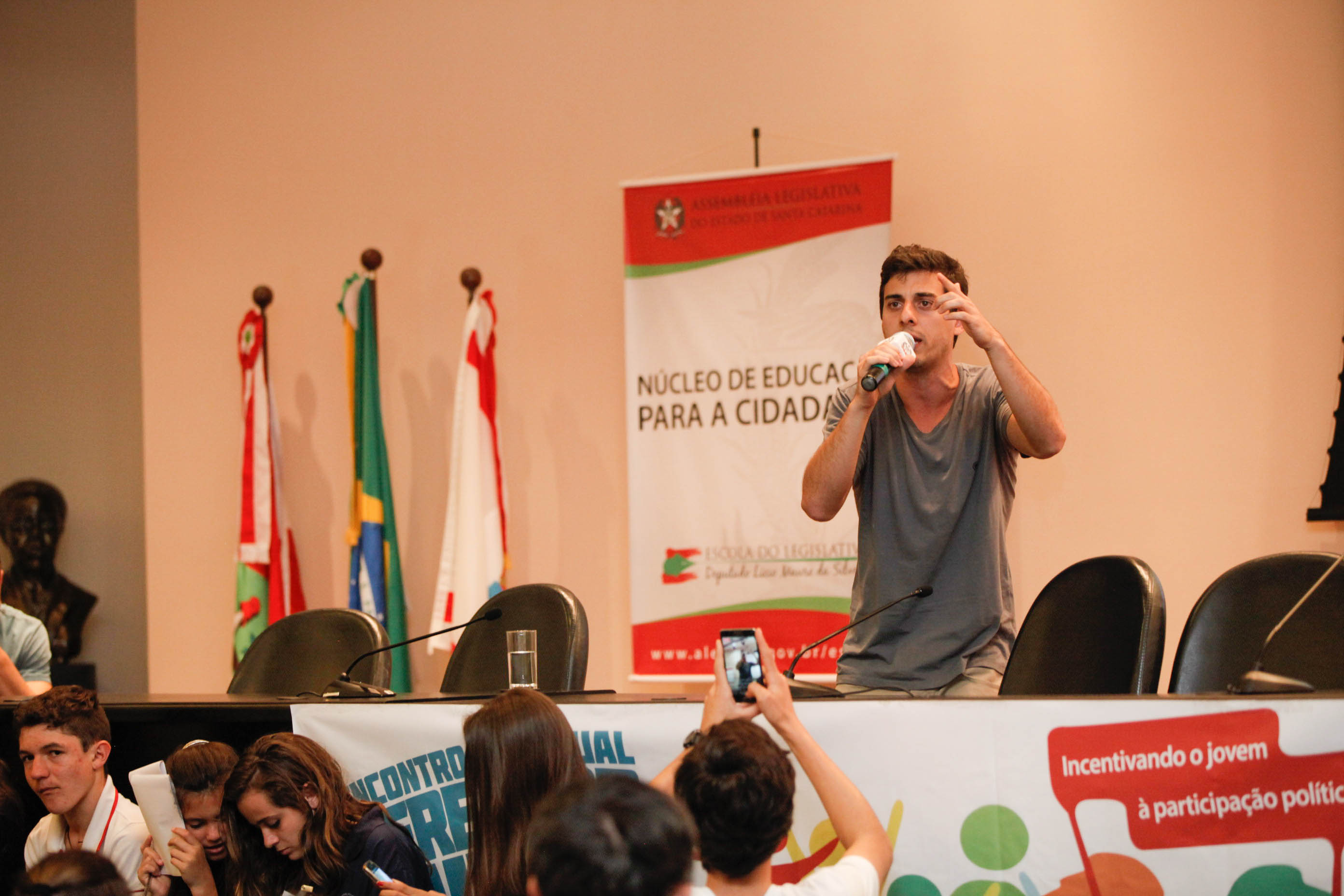 Encontro Estadual de Vereadores Mirins.