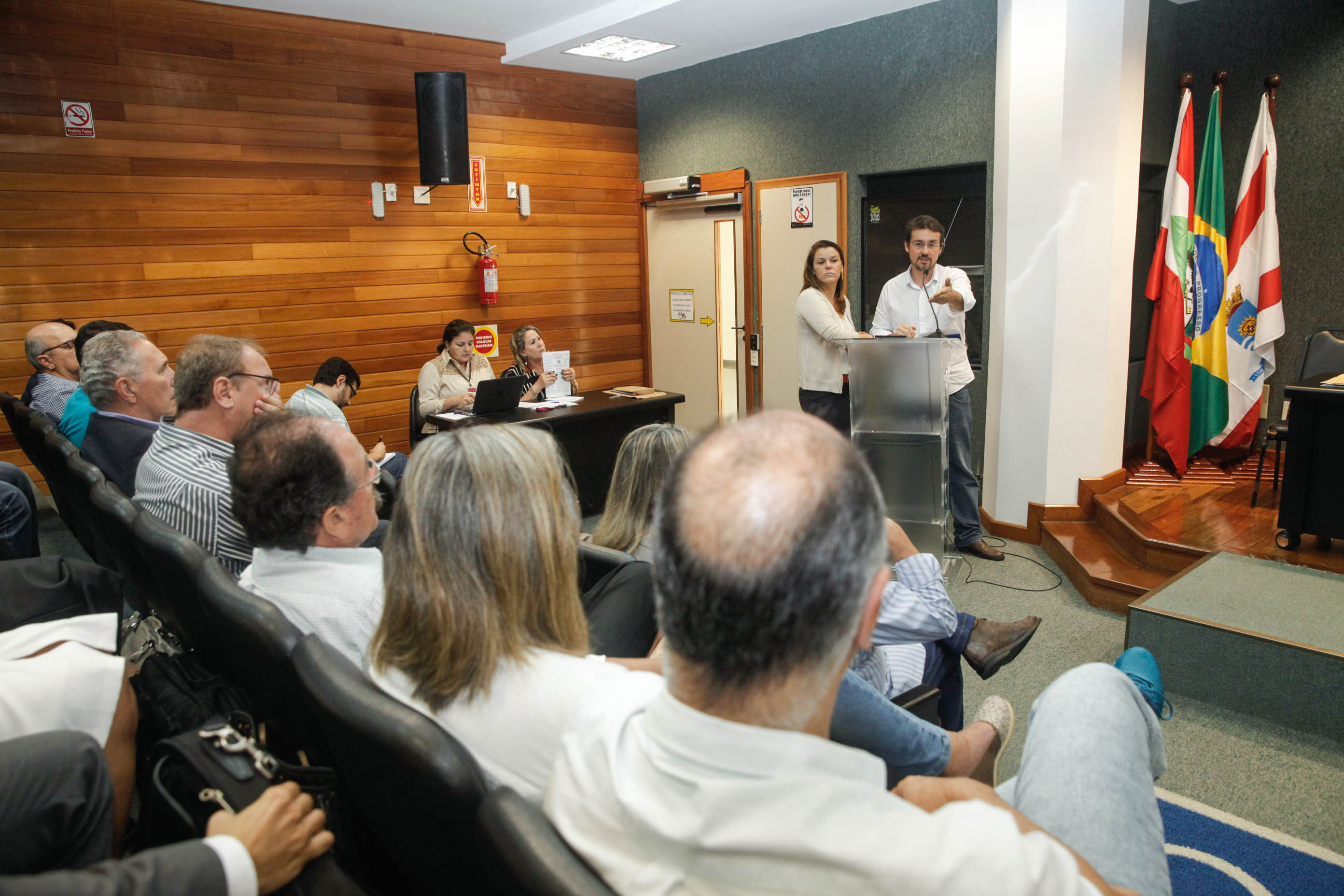 Audiência Pública Sobre Obras de Acesso ao Aeroporto Hercílio Luz.