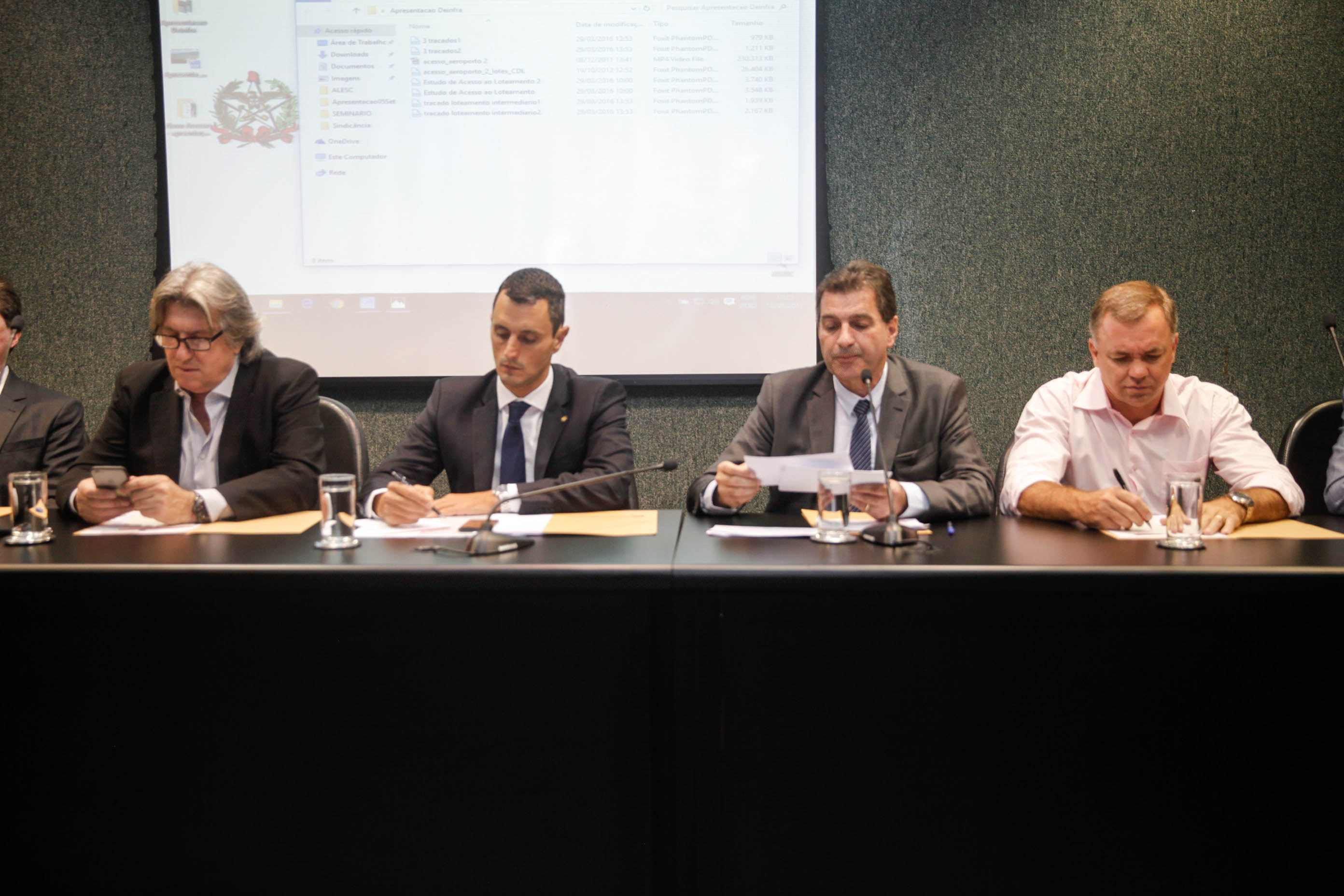 Audiência Pública Sobre Obras de Acesso ao Aeroporto Hercílio Luz.