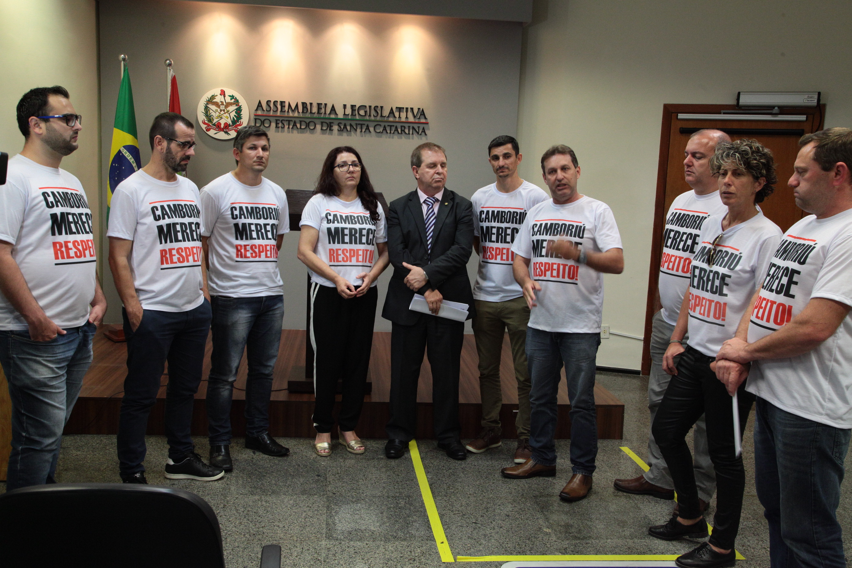 Vereadores de Camboriú na ALESC