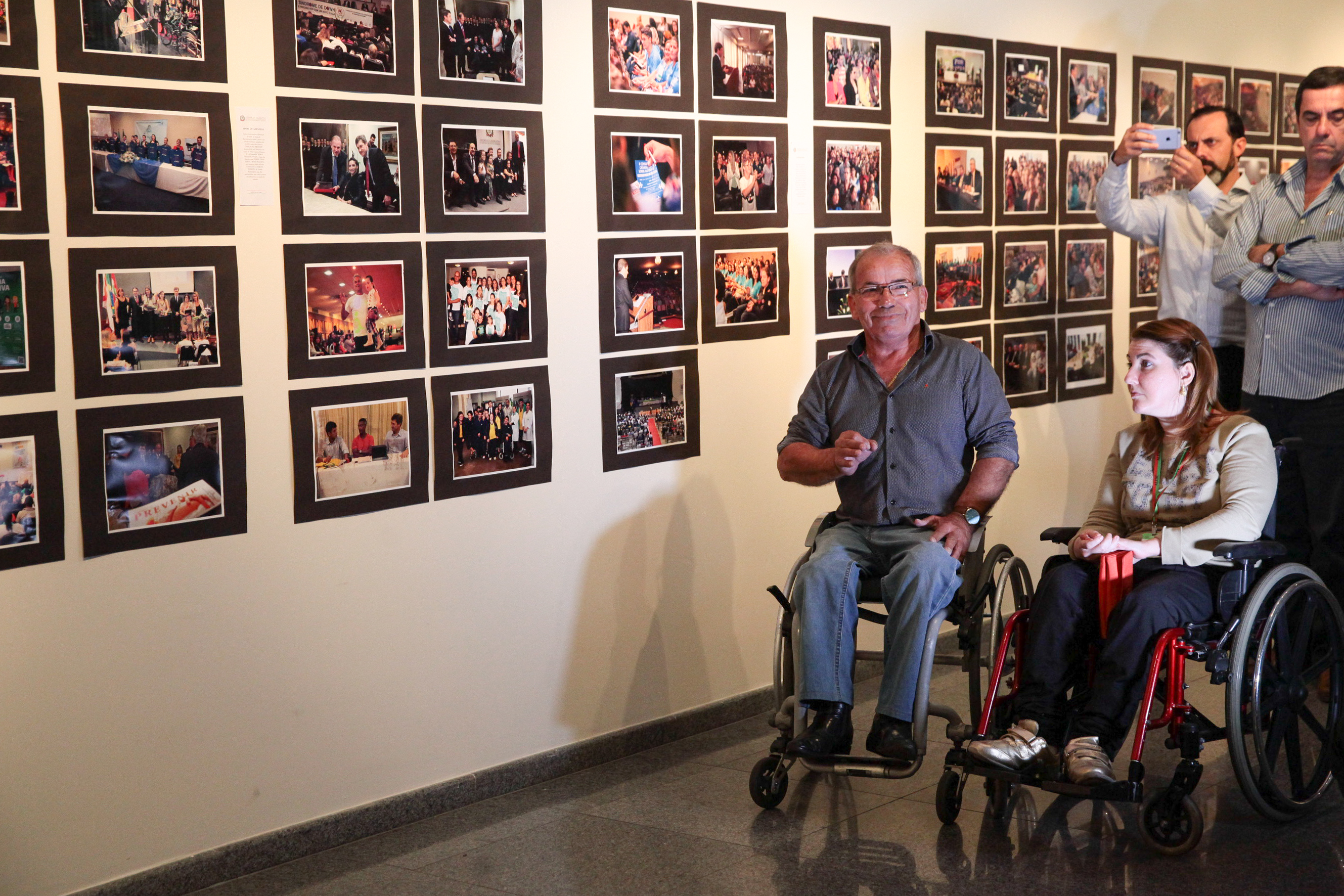 Abertura Exposição Pessoa com Deficiência.