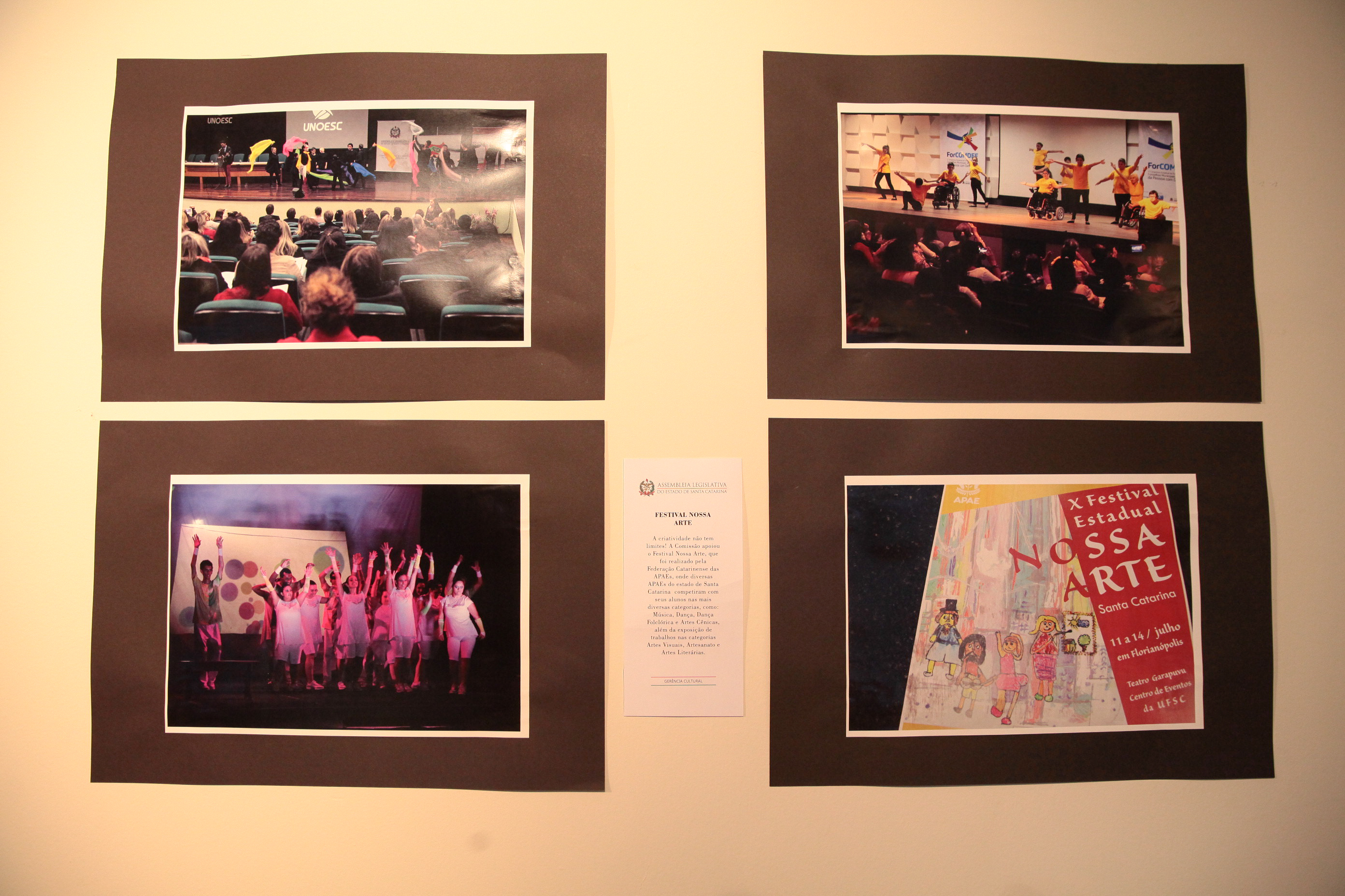 Abertura Exposição Pessoa com Deficiência.
