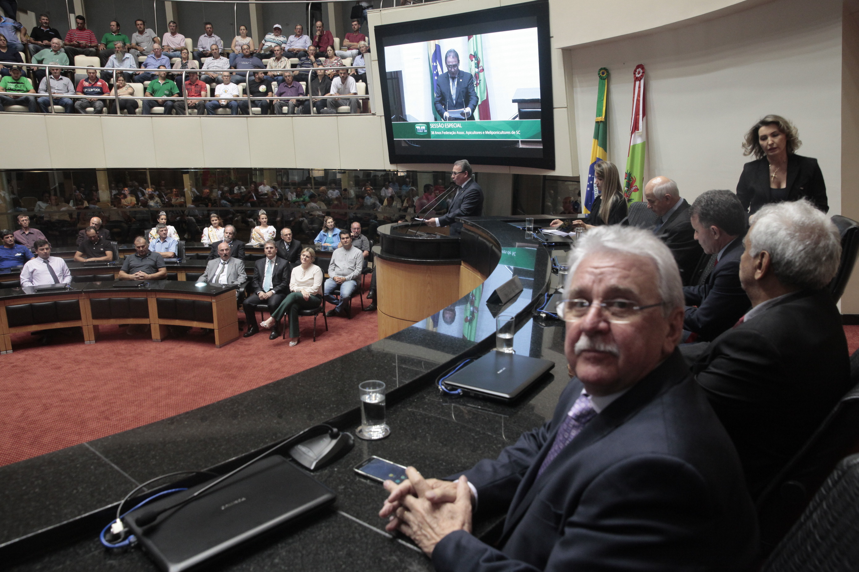 Homenagem a Federação das Associações de Apicultores SC