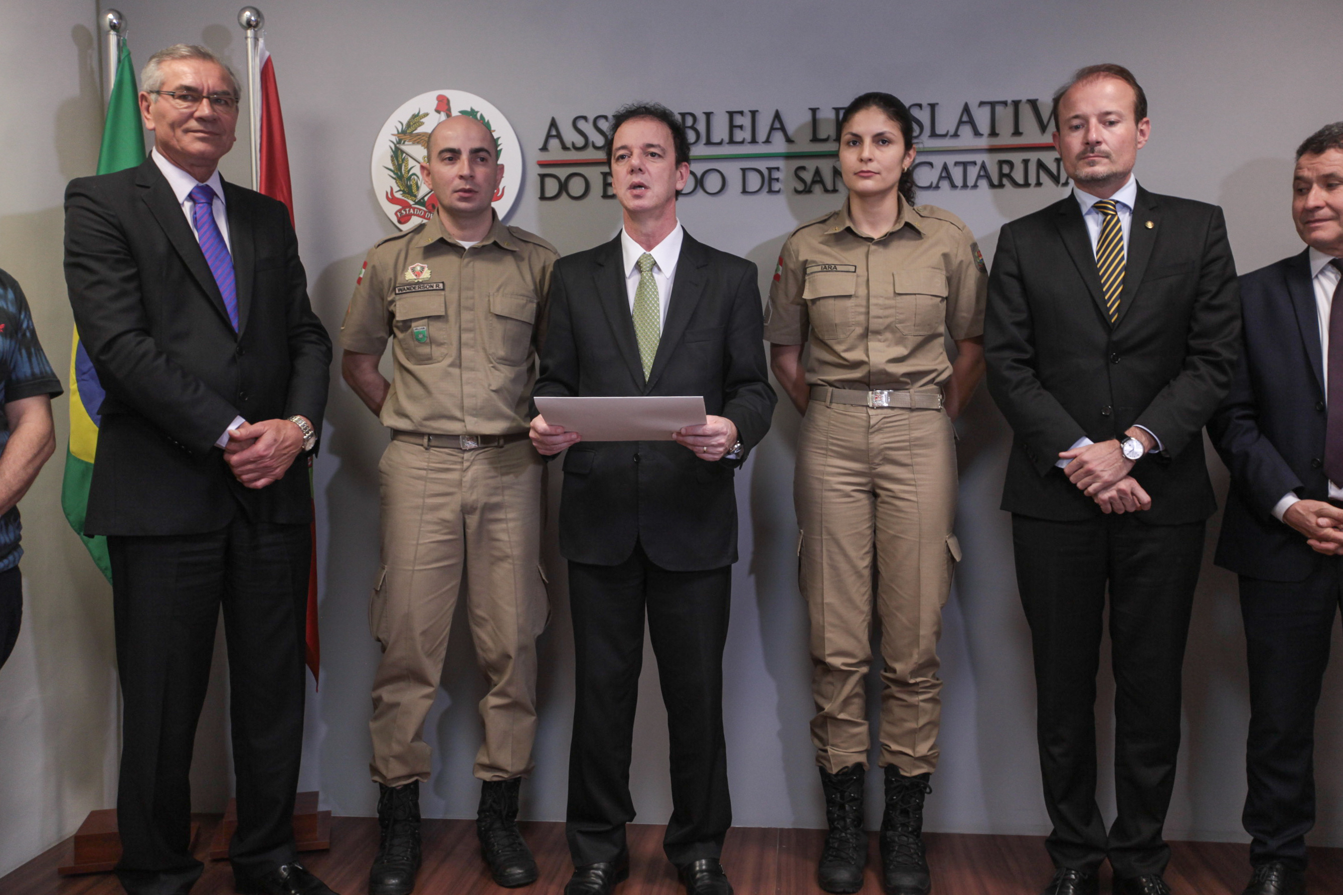 Entrega de Certificado para Soldados de Urussanga.