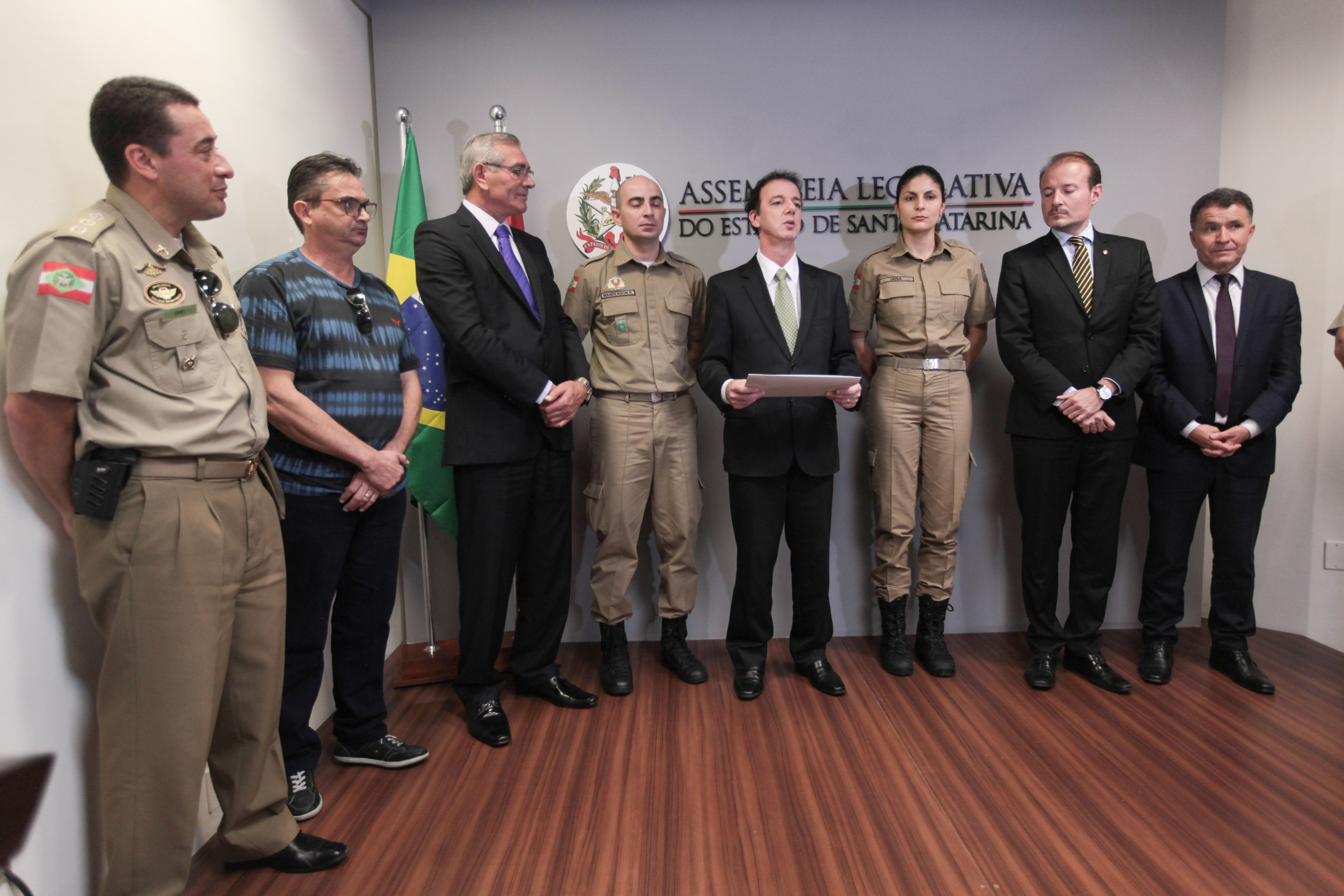 Entrega de Certificado para Soldados de Urussanga.