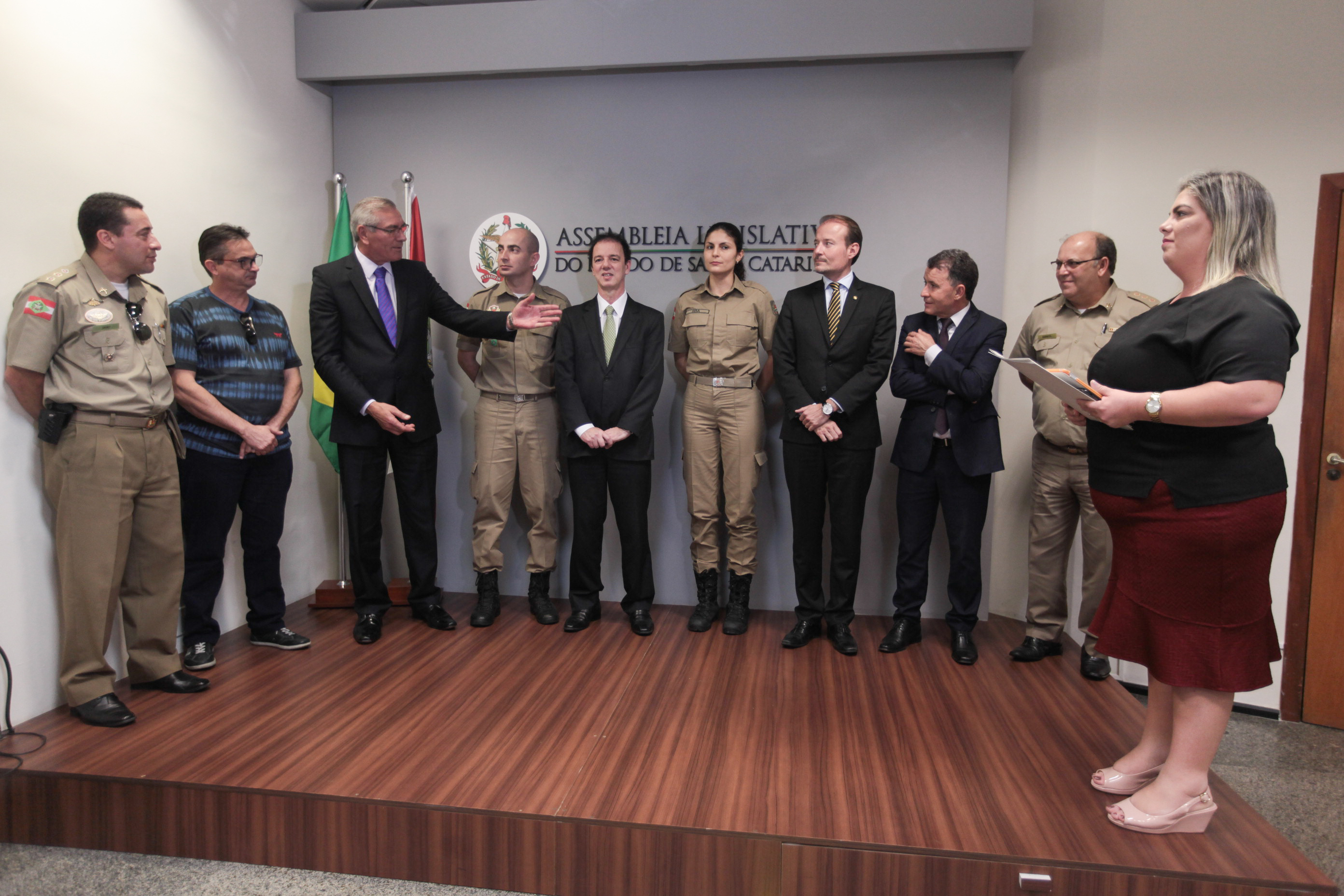 Entrega de Certificado para Soldados de Urussanga.