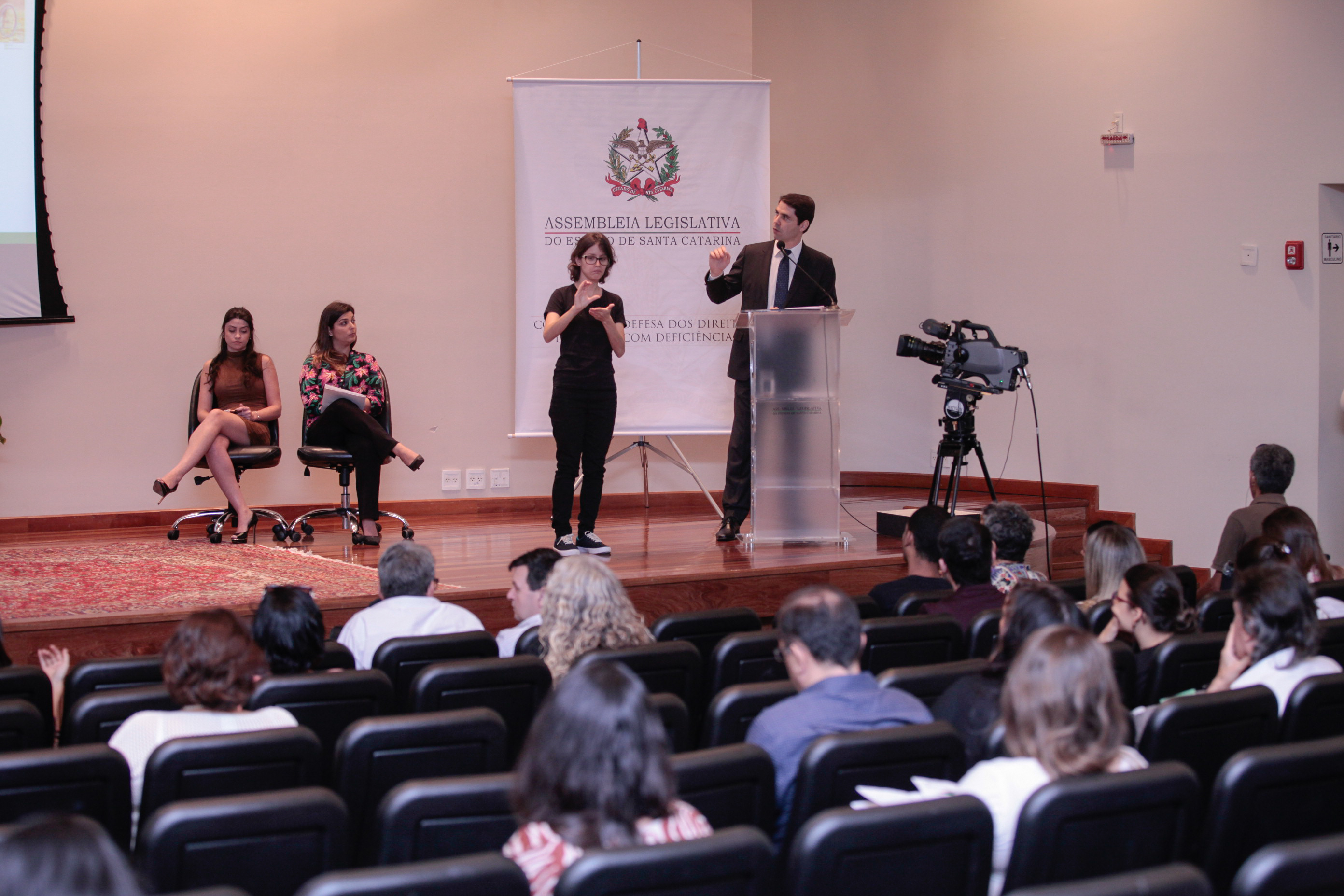 Seminário Inclusão da Pessoa com Deficiência.