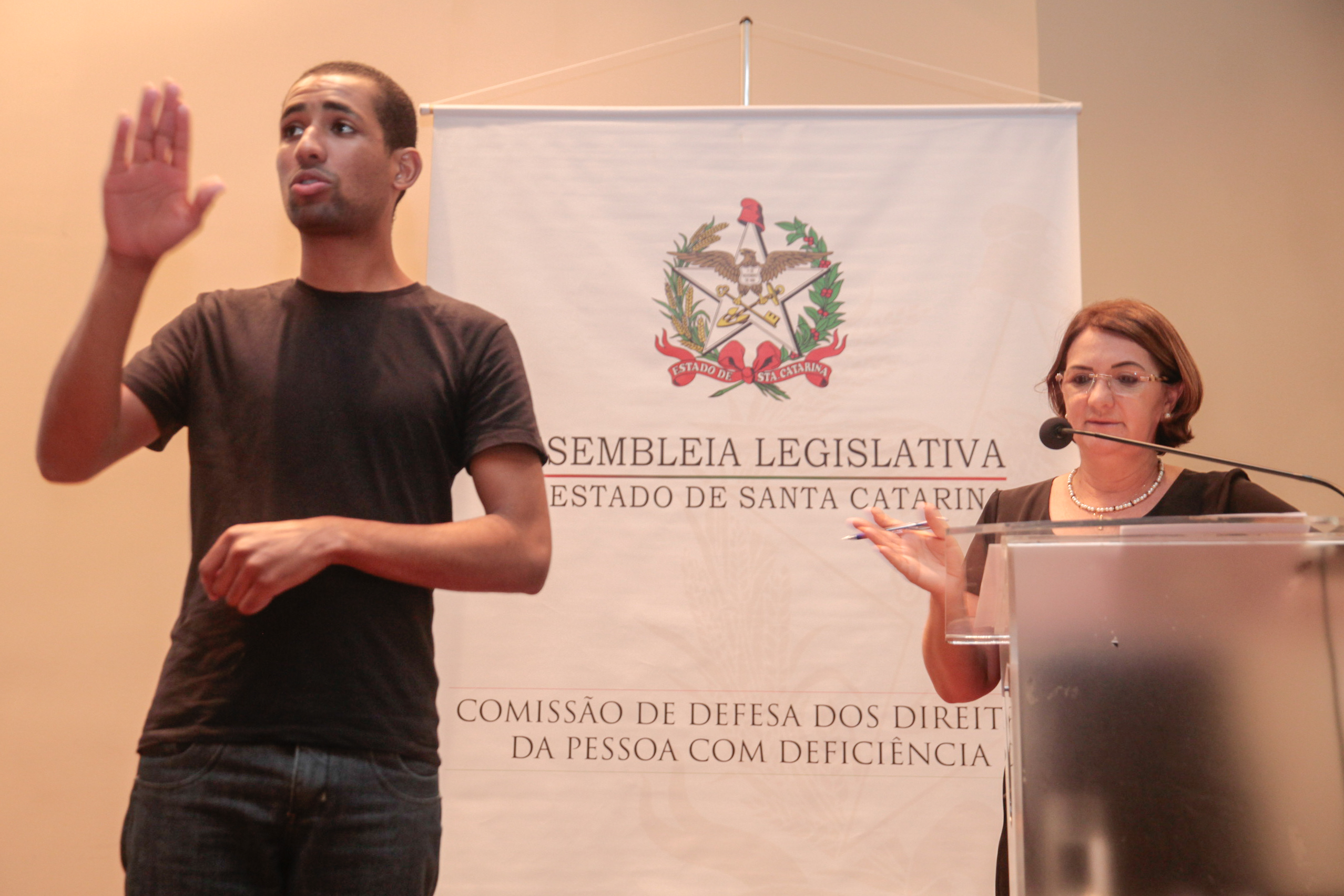 Seminário Inclusão da Pessoa com Deficiência.