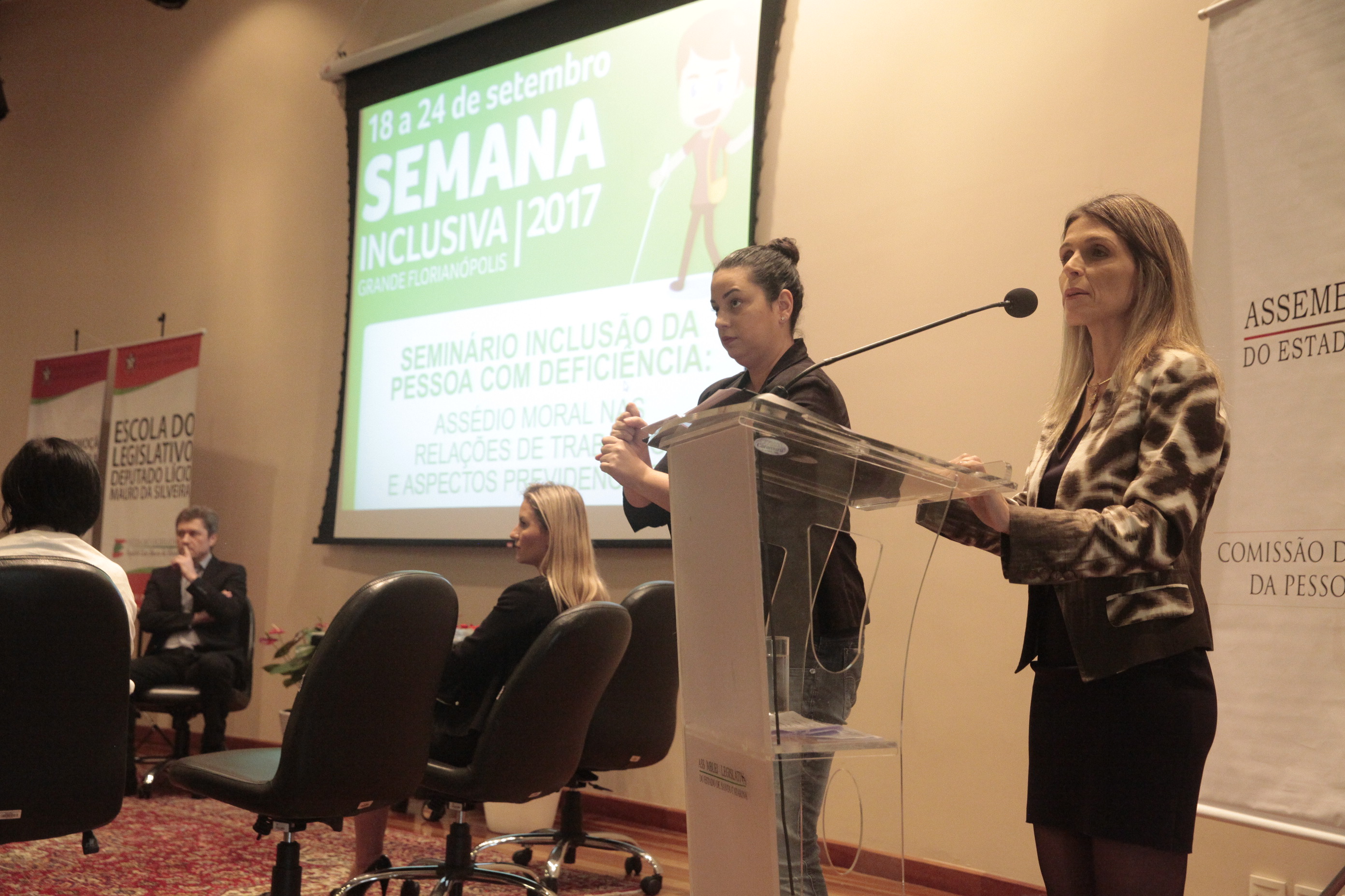 Seminário de Pessoas com Deficiência.