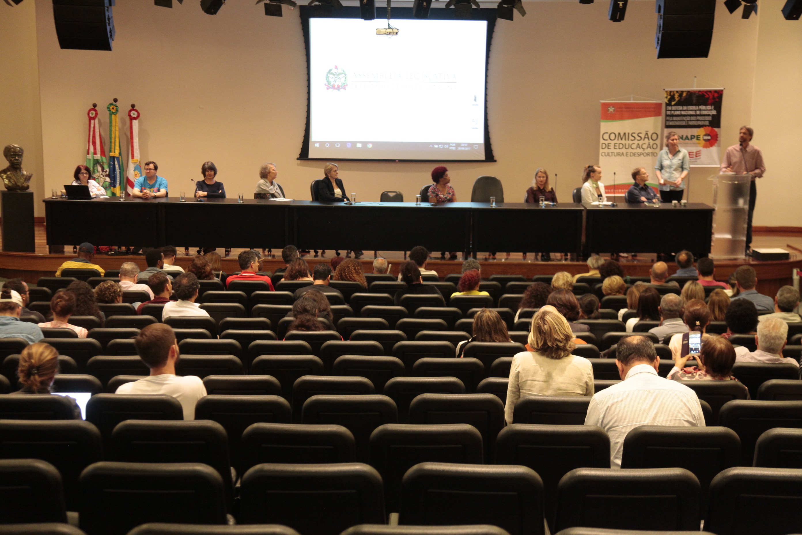 Lançamento do CONAPE - Conferência Nacional Popular de Educação.