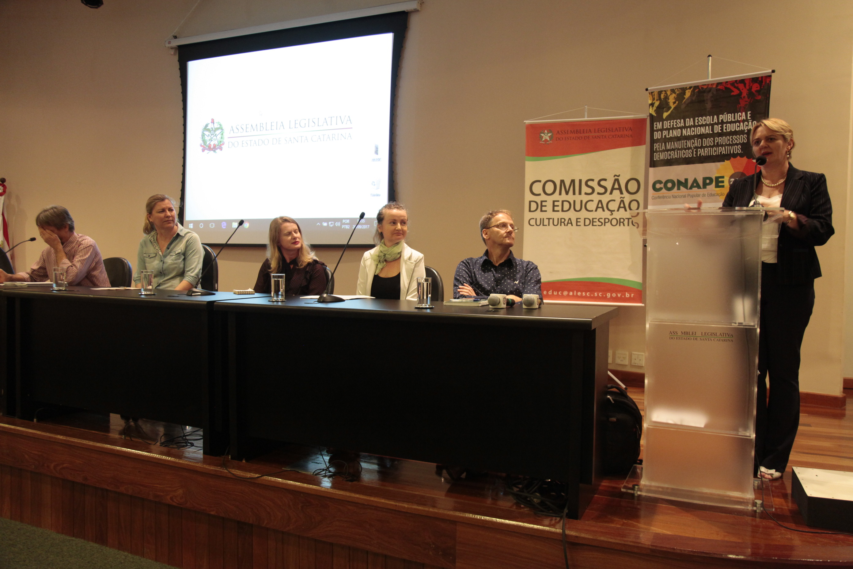 Lançamento do CONAPE - Conferência Nacional Popular de Educação.