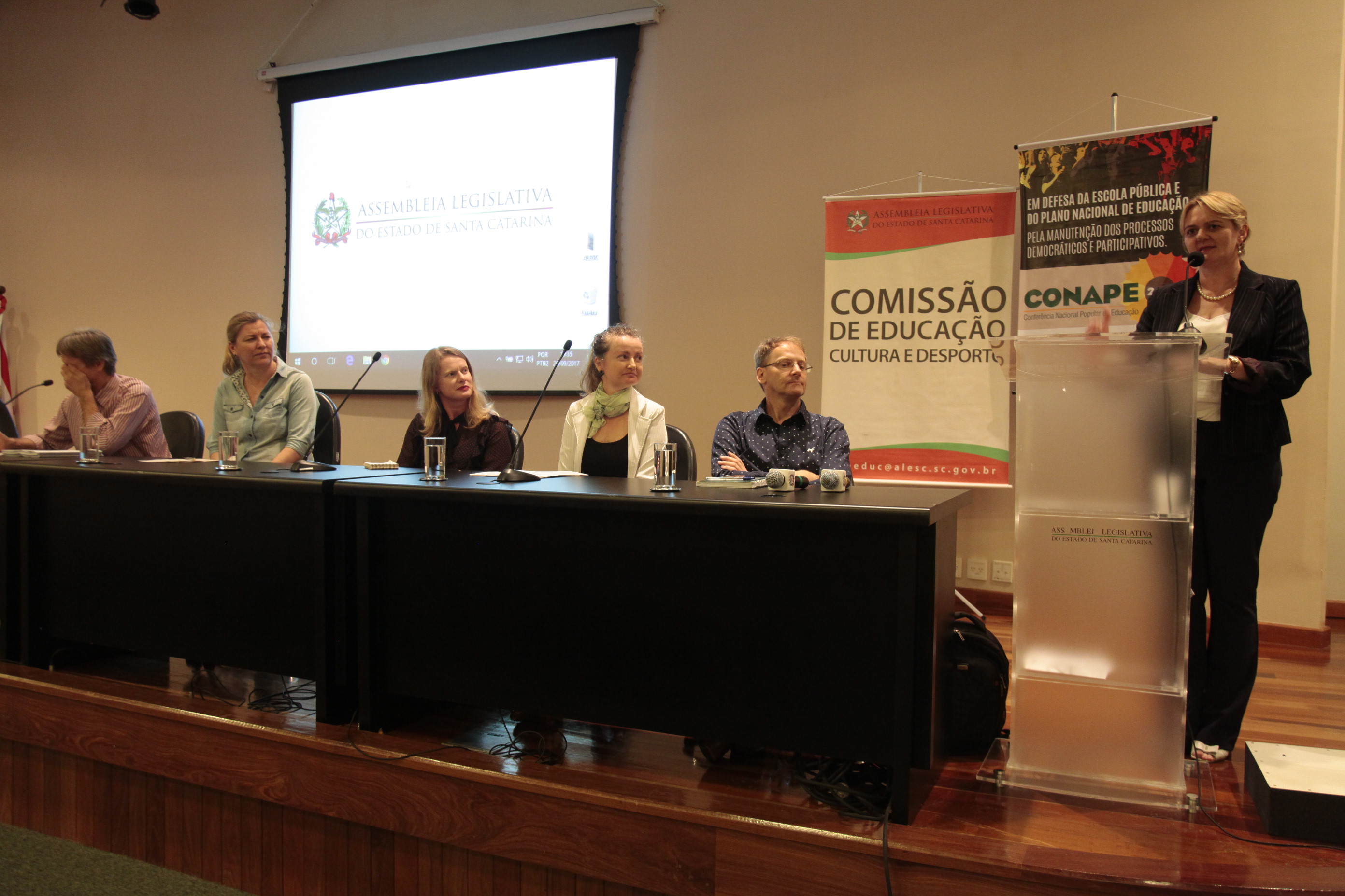 Lançamento do CONAPE - Conferência Nacional Popular de Educação.