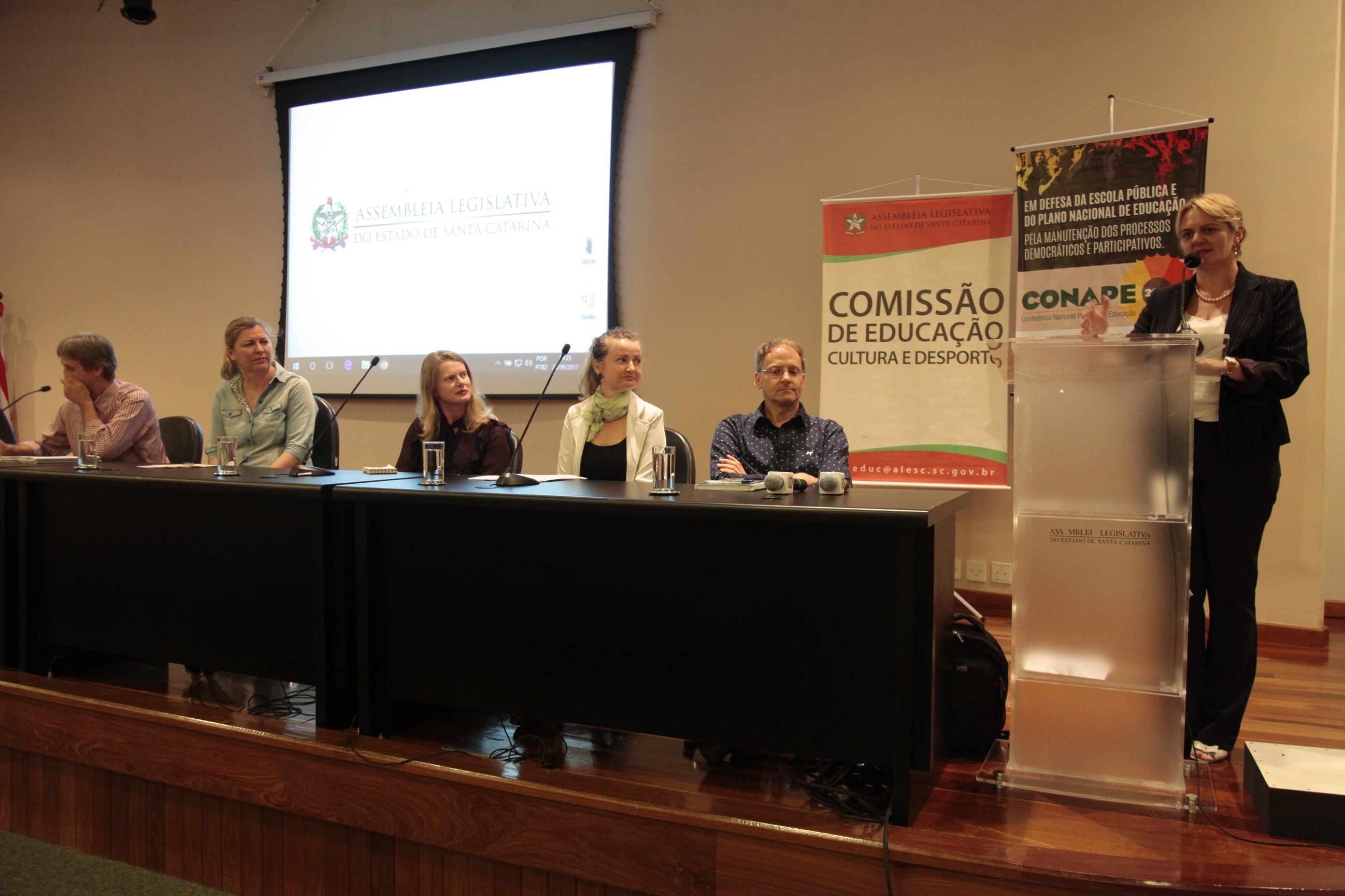 Lançamento do CONAPE - Conferência Nacional Popular de Educação.