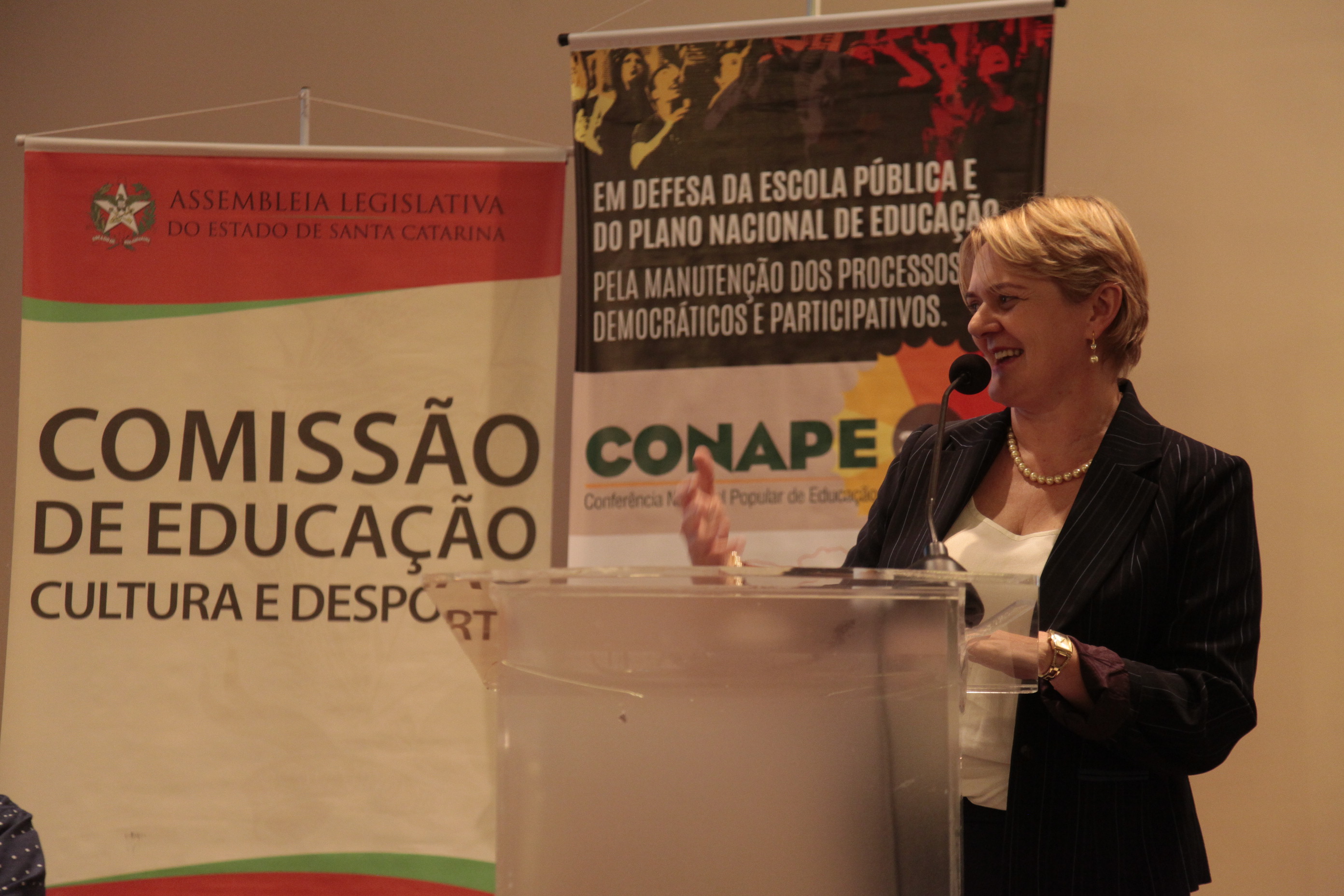 Lançamento do CONAPE - Conferência Nacional Popular de Educação.
