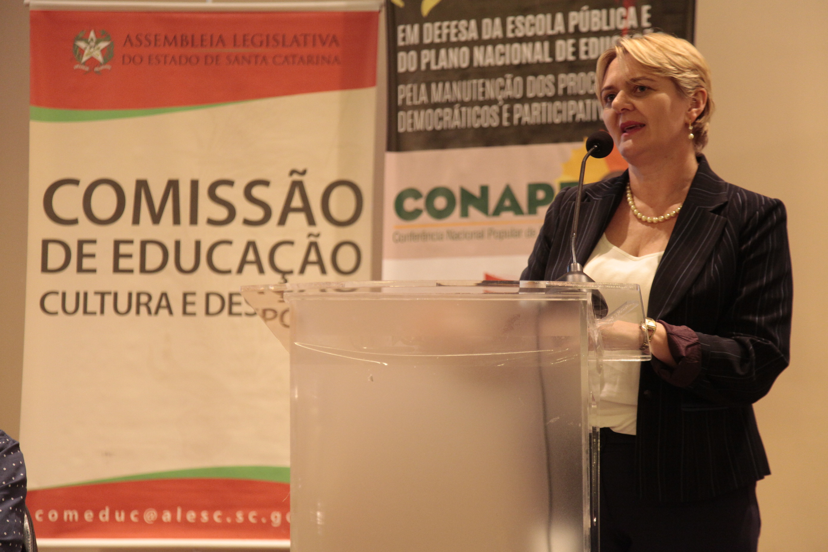 Lançamento do CONAPE - Conferência Nacional Popular de Educação.