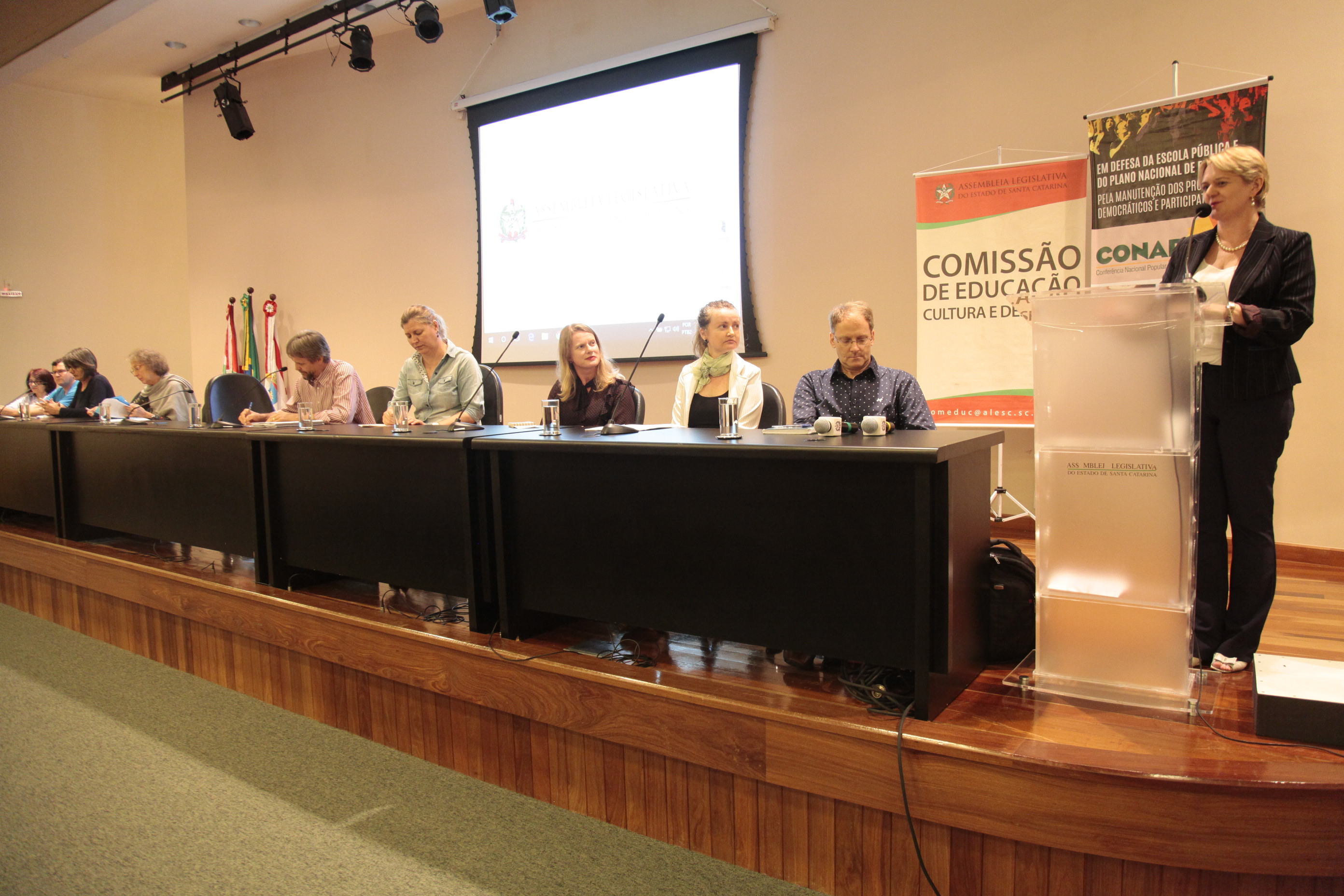Lançamento do CONAPE - Conferência Nacional Popular de Educação.
