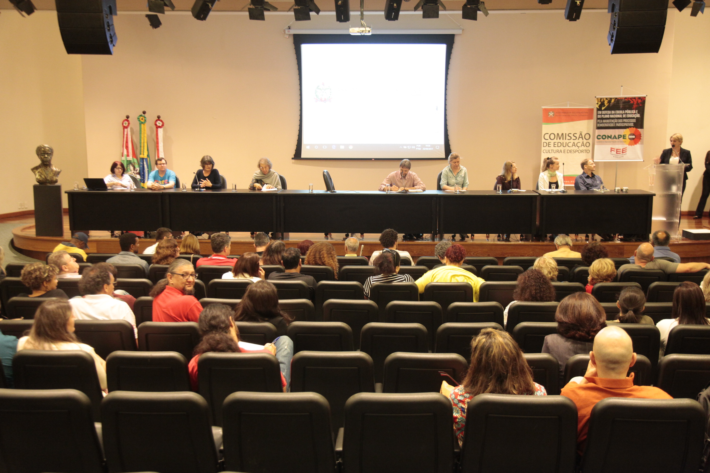 Lançamento do CONAPE - Conferência Nacional Popular de Educação.