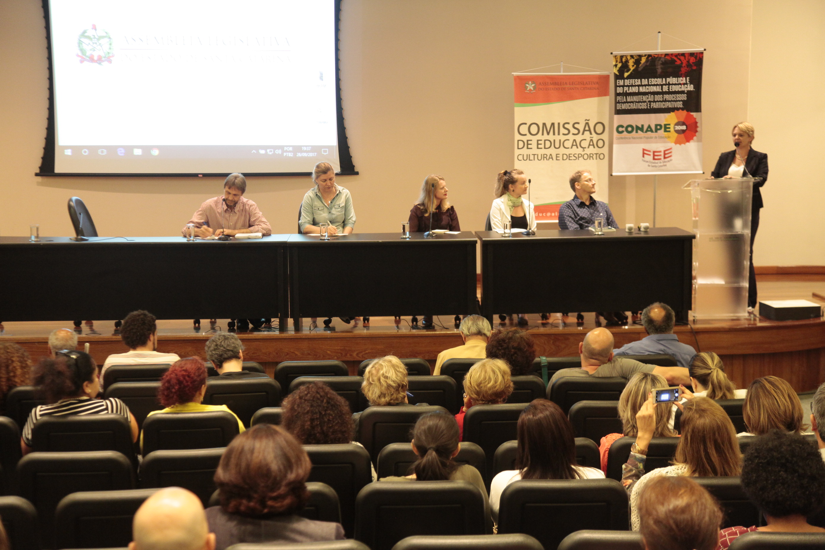 Lançamento do CONAPE - Conferência Nacional Popular de Educação.