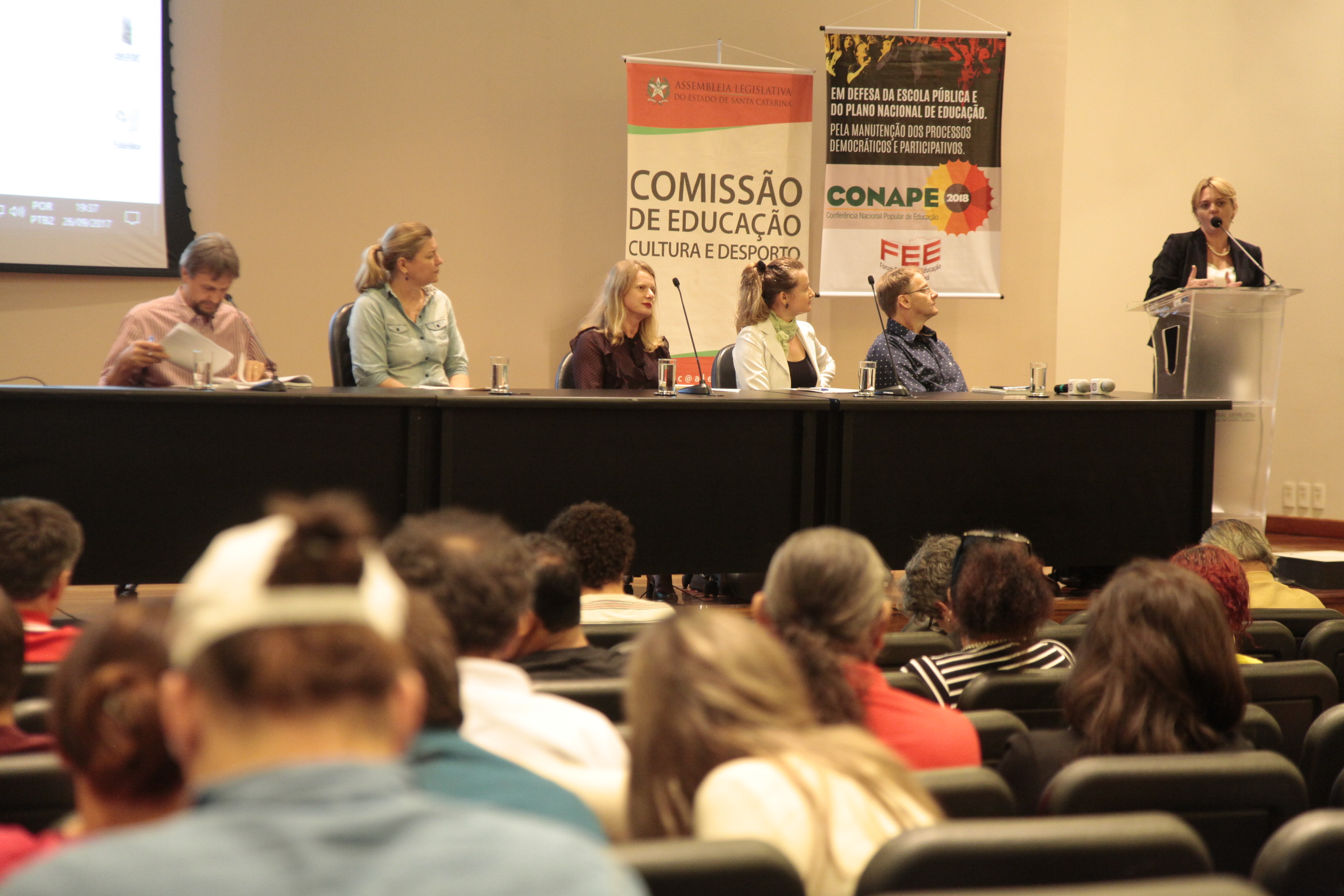 Lançamento do CONAPE - Conferência Nacional Popular de Educação.