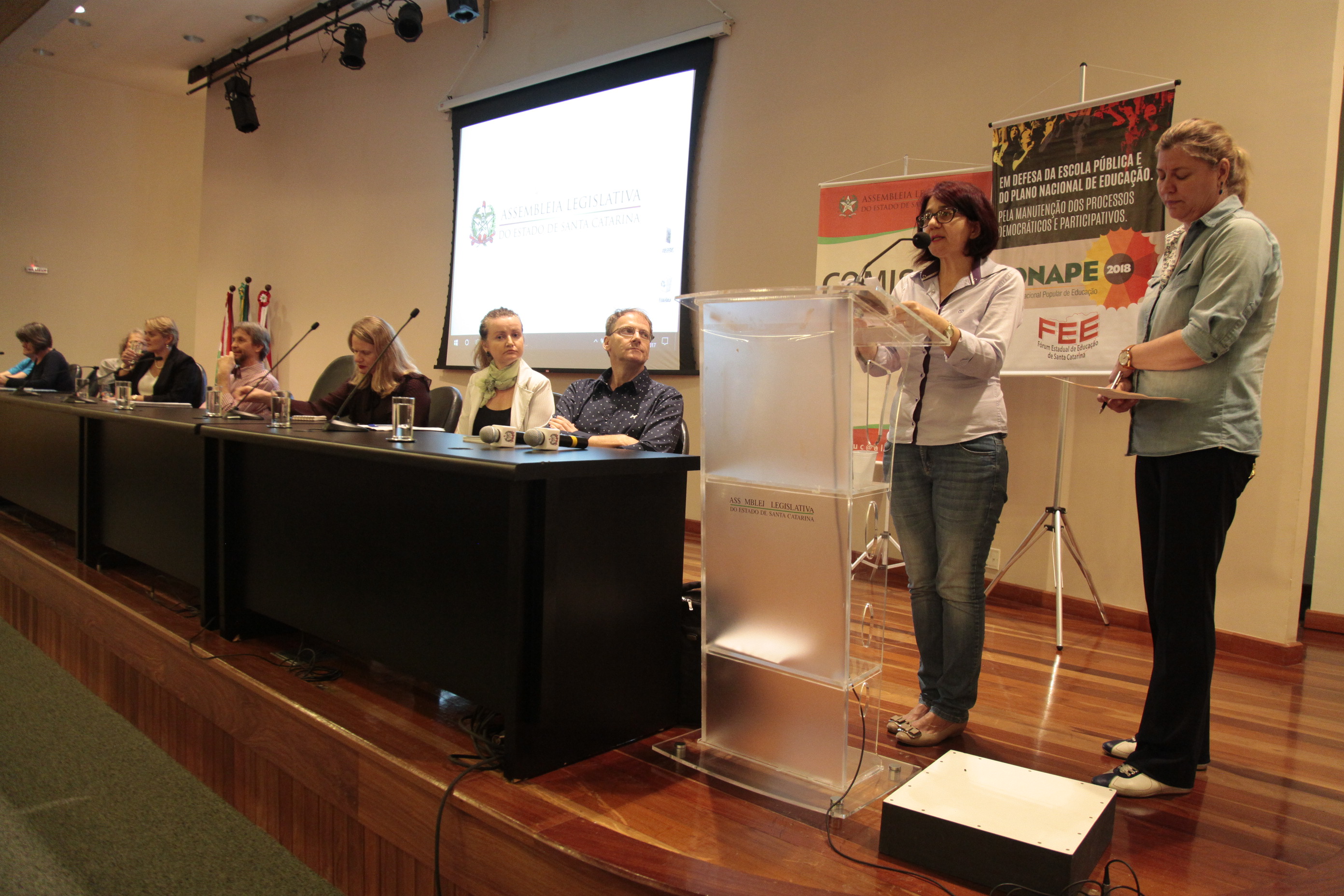 Lançamento do CONAPE - Conferência Nacional Popular de Educação.