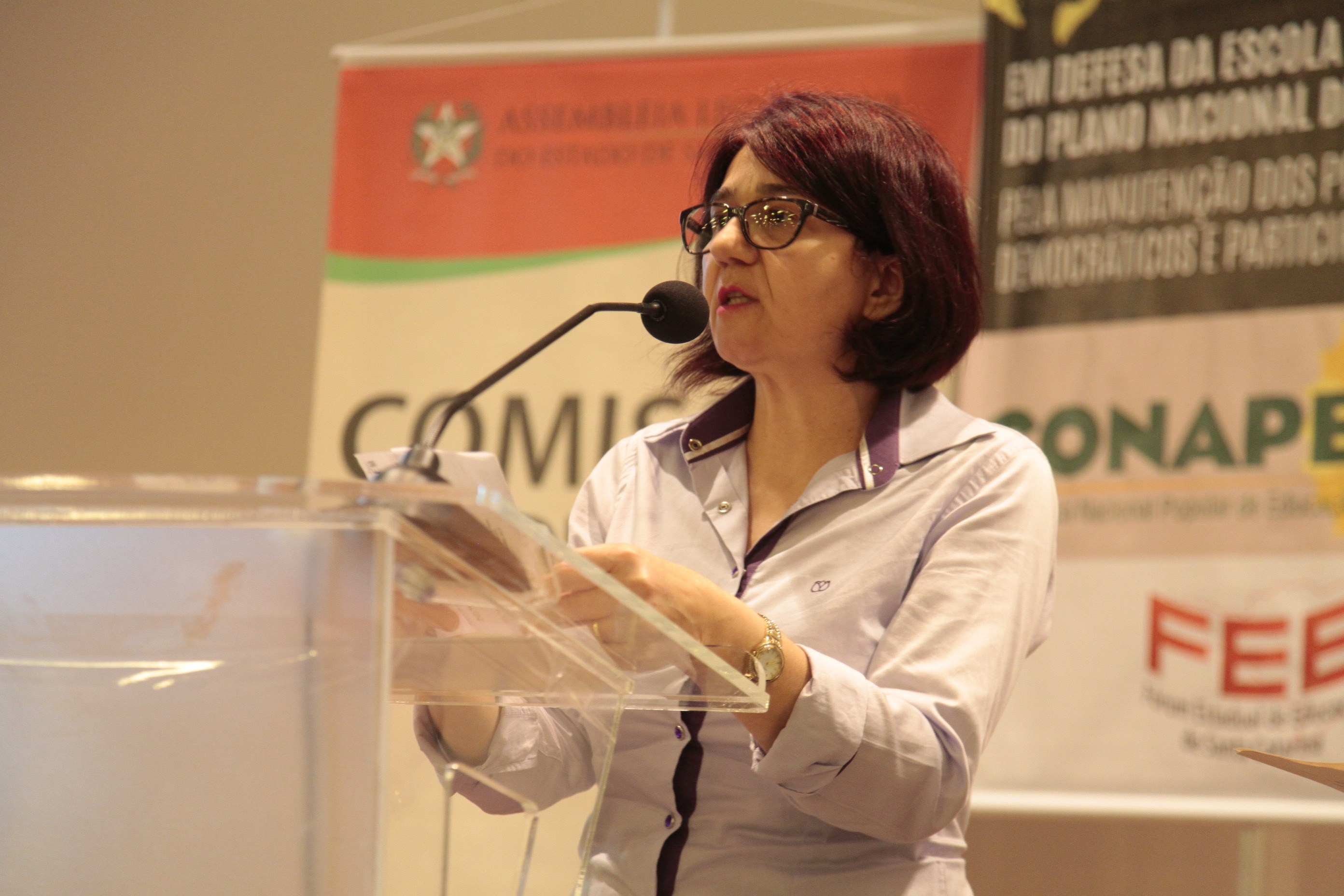 Lançamento do CONAPE - Conferência Nacional Popular de Educação.